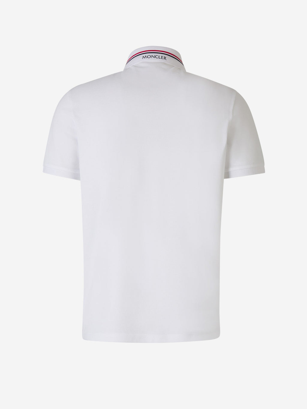 Оригінальна Cotton Piqué Polo Moncler – вид ззаду