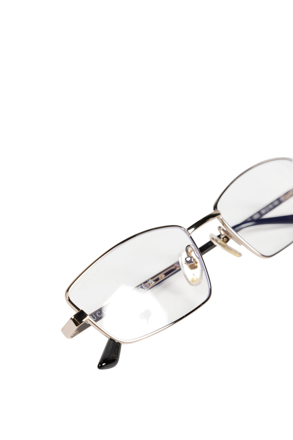Rectangular Frame Eyeglasses Gucci – Гарантія оригінальності – детальний вид