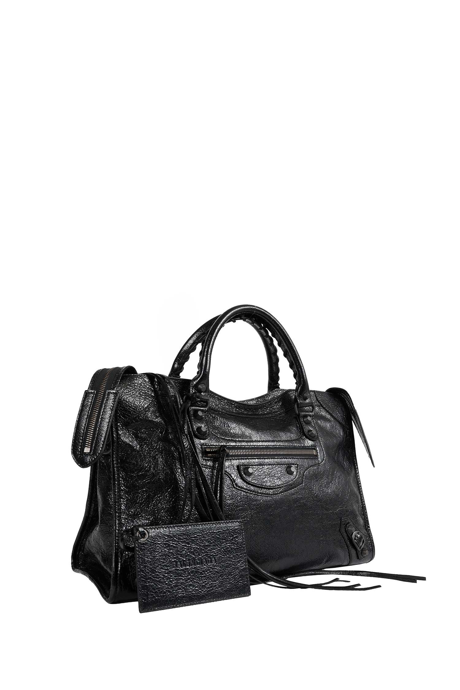 Le City Medium Bag Balenciaga оригінал – Купити в Україні – вид ззаду