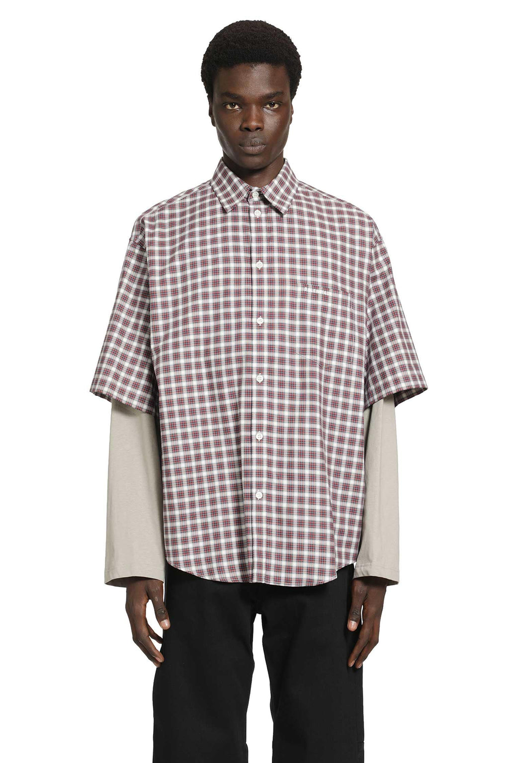 Оригінальна Wrong Sleeve Shirt Balenciaga – вид ззаду