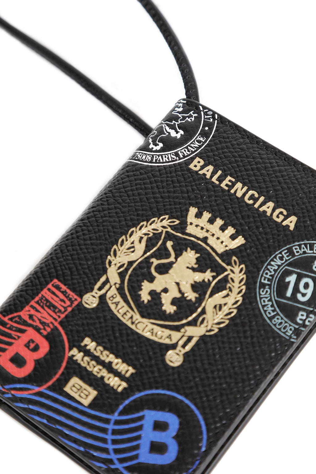 Passport Card Holder Balenciaga – Гарантія оригінальності – детальний вид