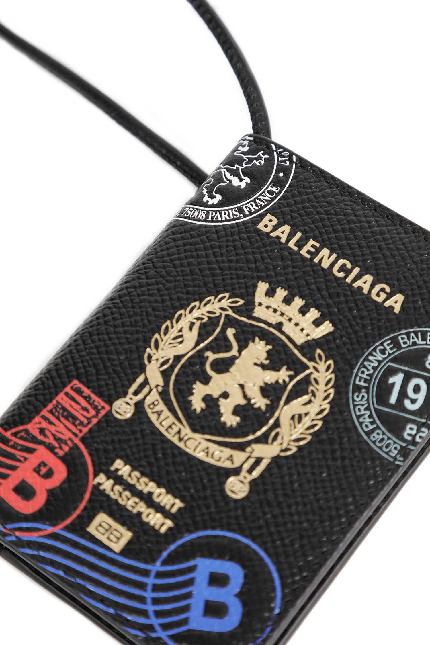Passport Card Holder Balenciaga – Гарантія оригінальності – детальний вид