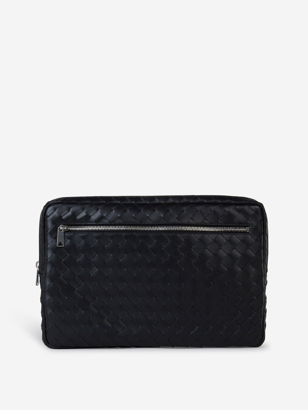Оригінальна Leather Intrecciato Document Holder Bottega veneta – боковий вид