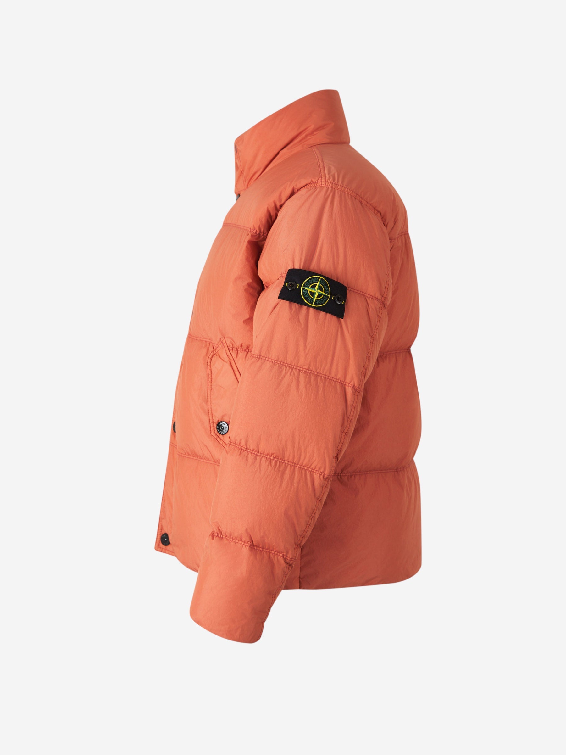 Logo Quilted Jacket Stone island оригінал – Купити в Україні – вид ззаду