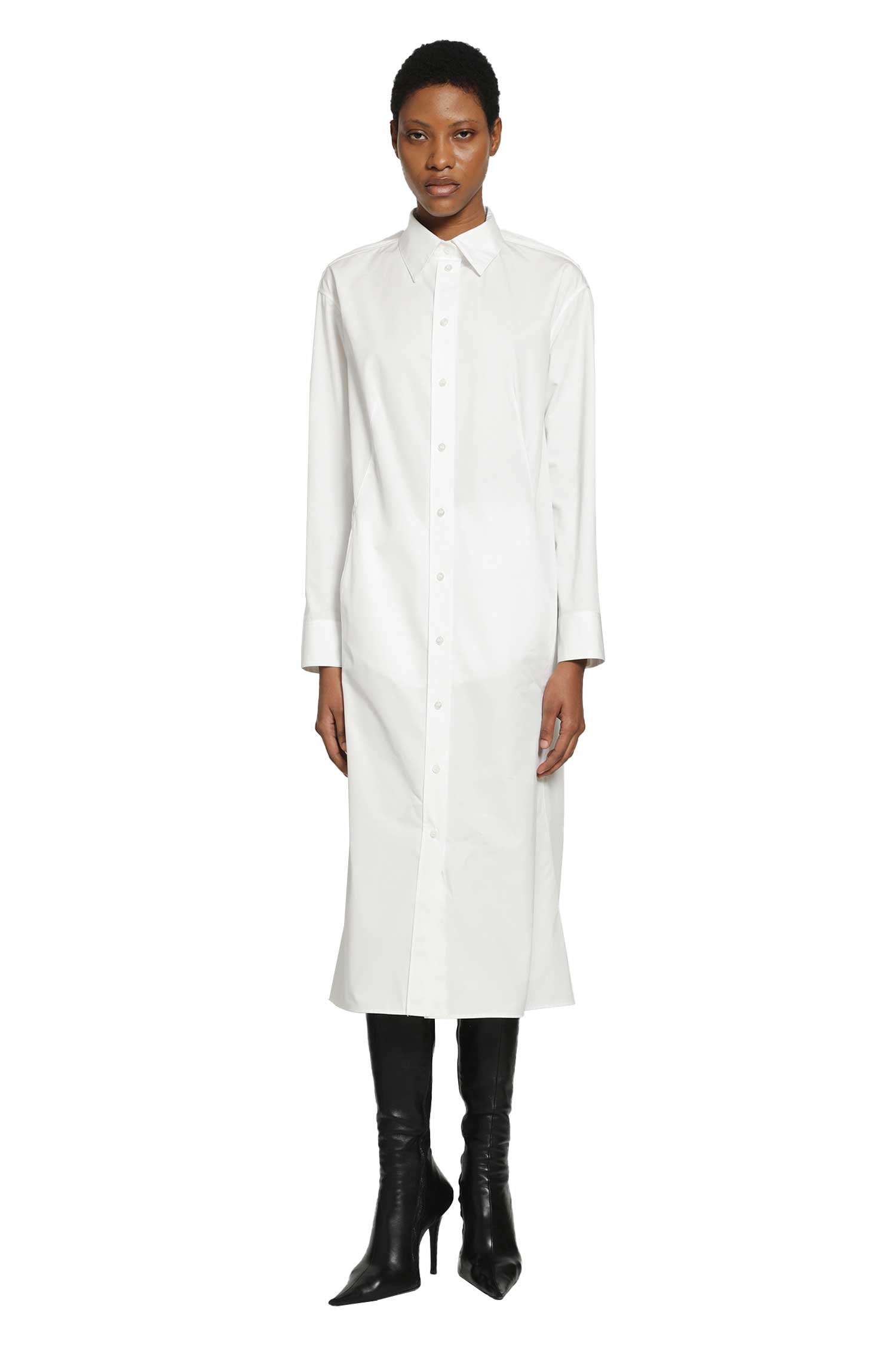 Draped Back Dress Balenciaga – Гарантія оригінальності – вид ззаду