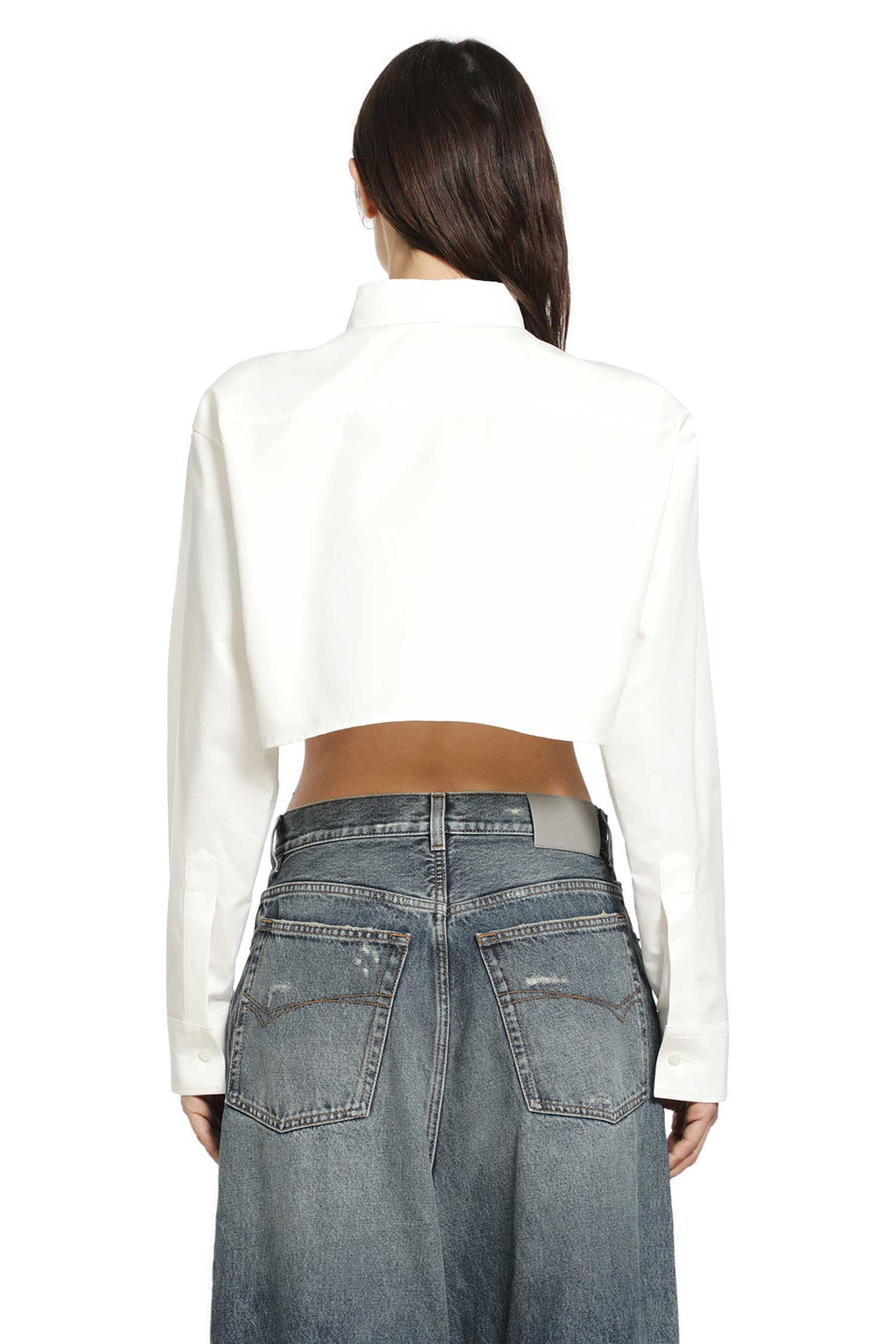 Cropped Shirt Balenciaga оригінал – Купити в Україні – збільшений вид