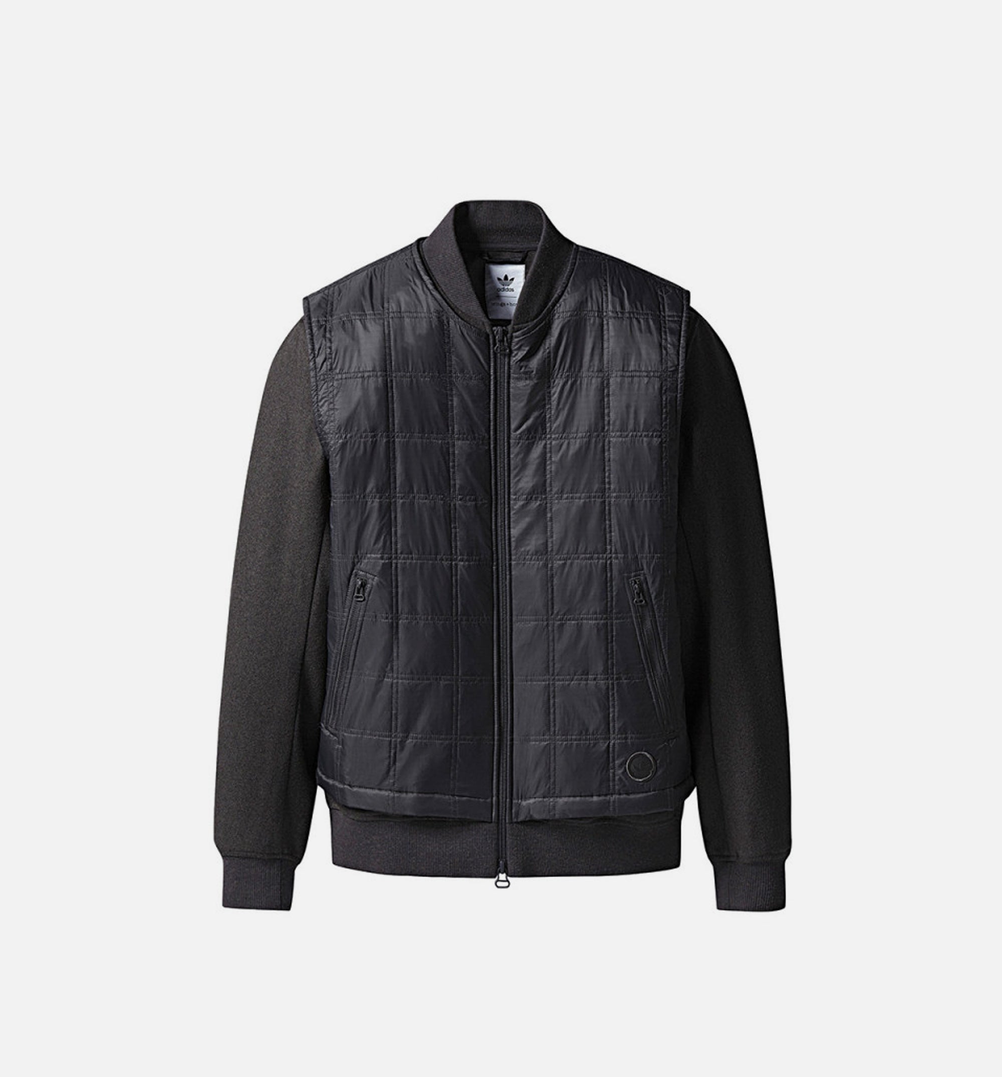 Оригінальна Original X Wings Horns Mens Bomber Jacket Black Adidas – боковий вид - ADIDAS