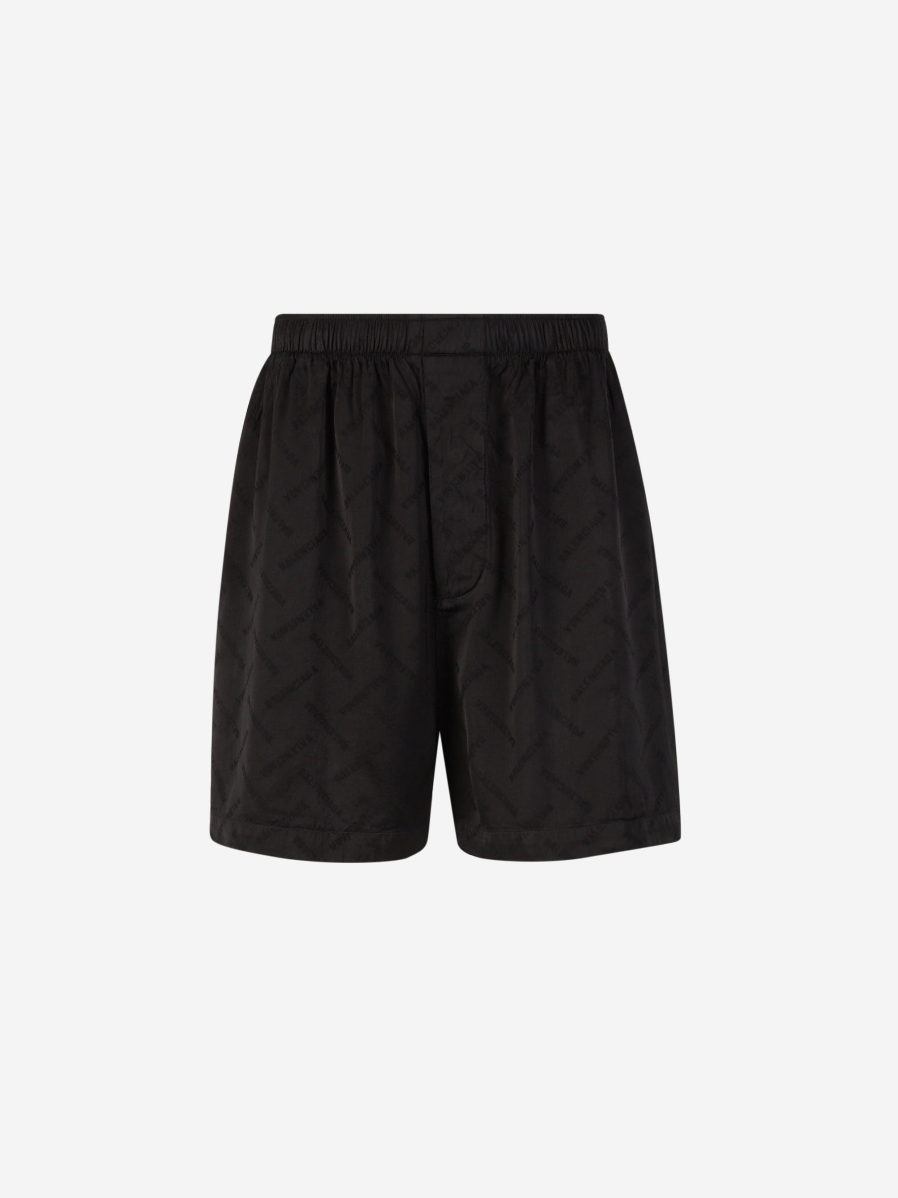Оригінальна Viscose Flowy Bermuda Shorts Balenciaga – боковий вид