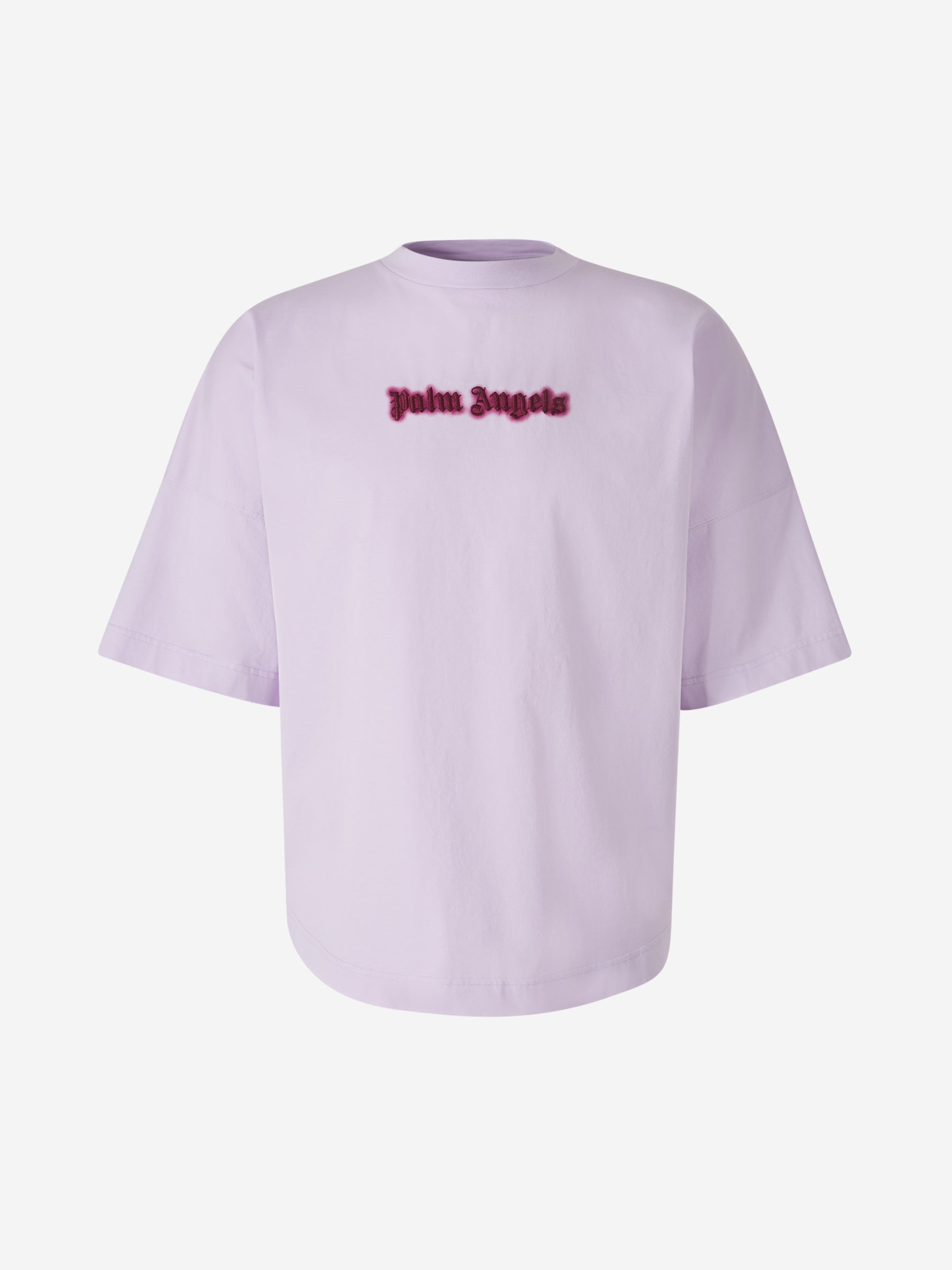 Neon Logo T-Shirt Palm angels – Гарантія оригінальності – боковий вид
