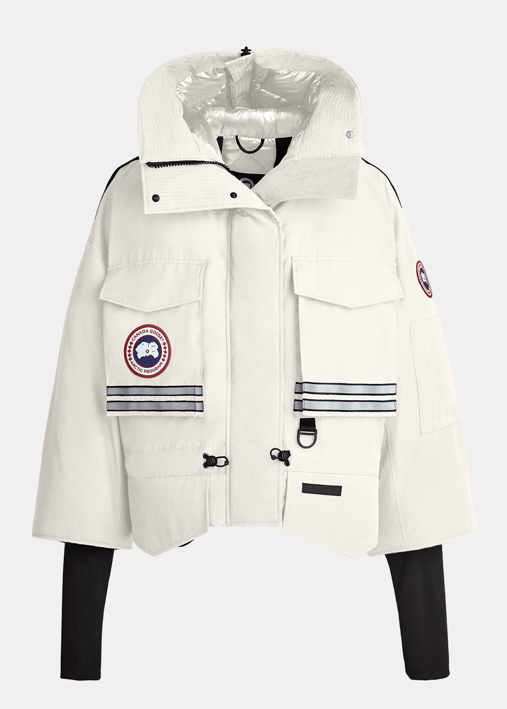 Оригінальна Angel Chen Edition Cropped Snow Mantra Parka Canada goose – боковий вид