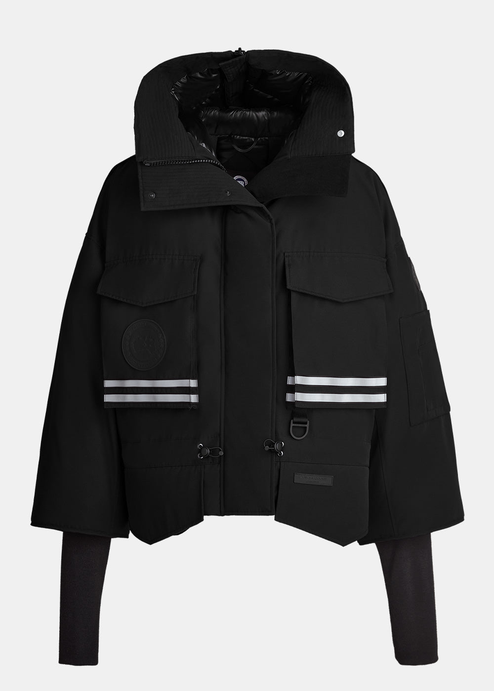 Оригінальна Angel Chen Edition Cropped Snow Mantra Parka Canada goose – боковий вид