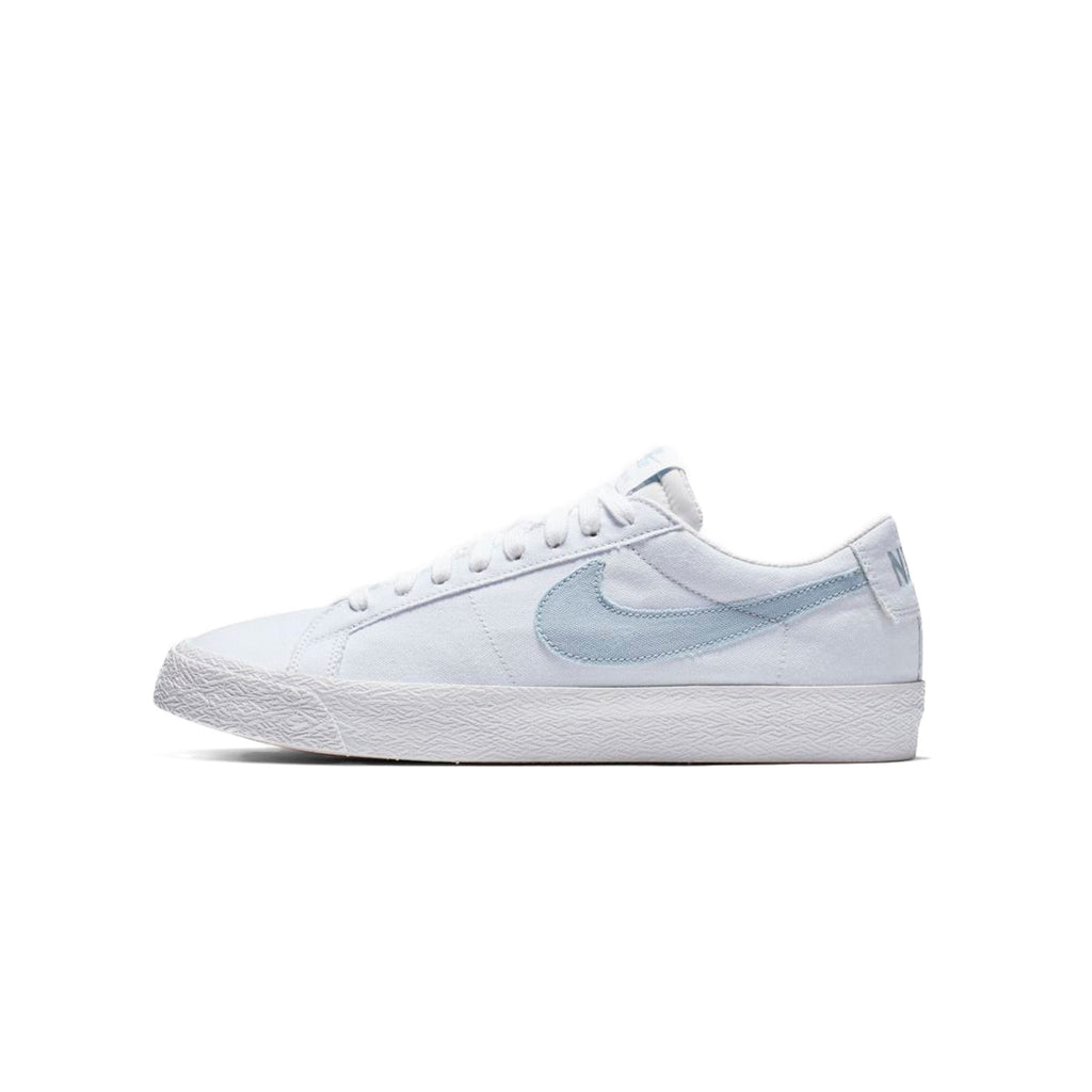 Zoom Blazer Low Canvas [889053 100] Nike оригінал – Купити в Україні – боковий вид