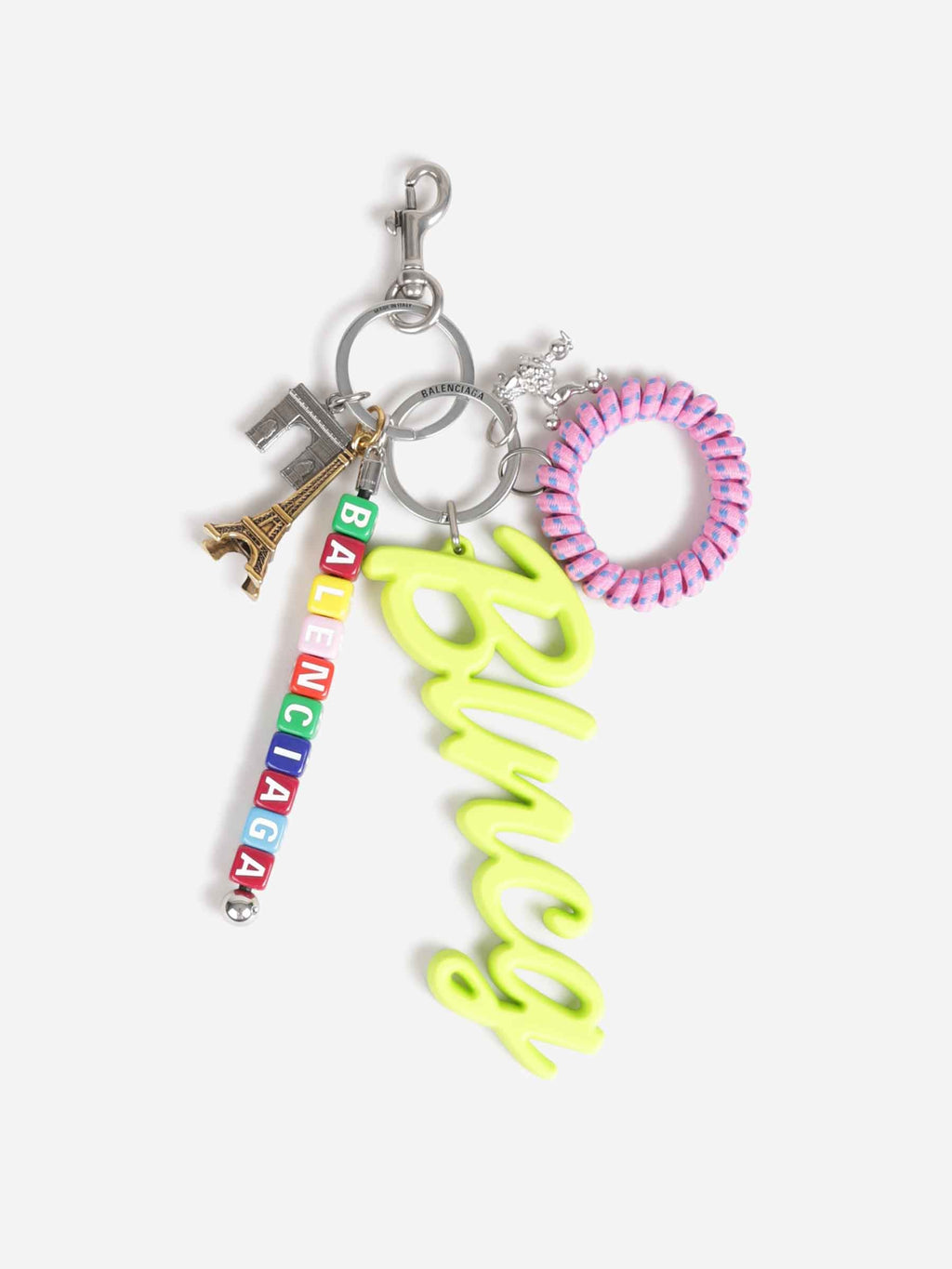 Charms Logo Keychain Balenciaga – Гарантія оригінальності – боковий вид
