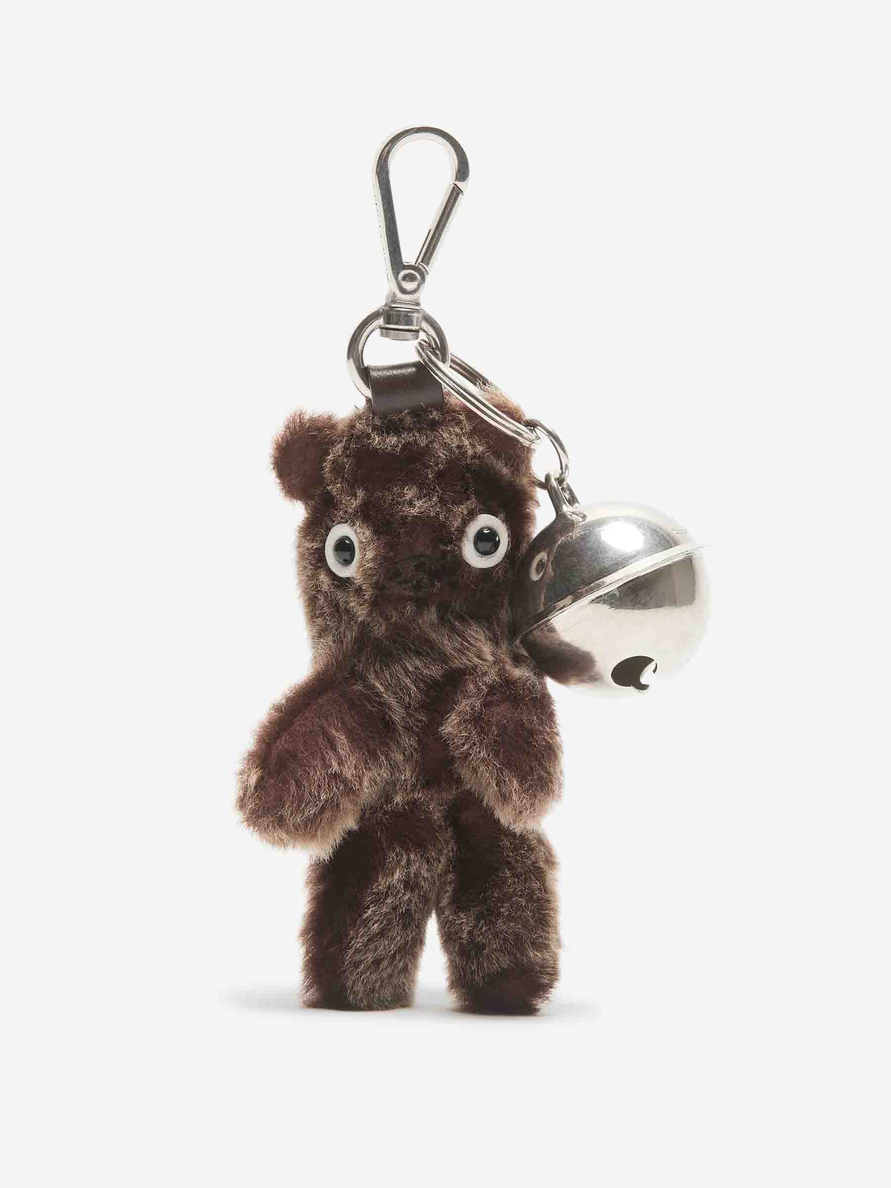 Bear Charm Keychain Acne studios – Гарантія оригінальності – боковий вид