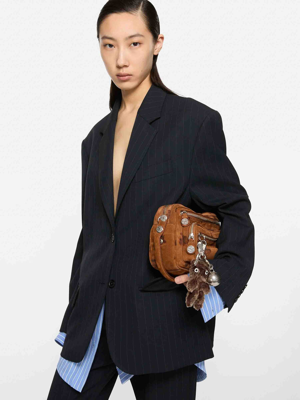 Bear Charm Keychain Acne studios – Гарантія оригінальності – вид ззаду