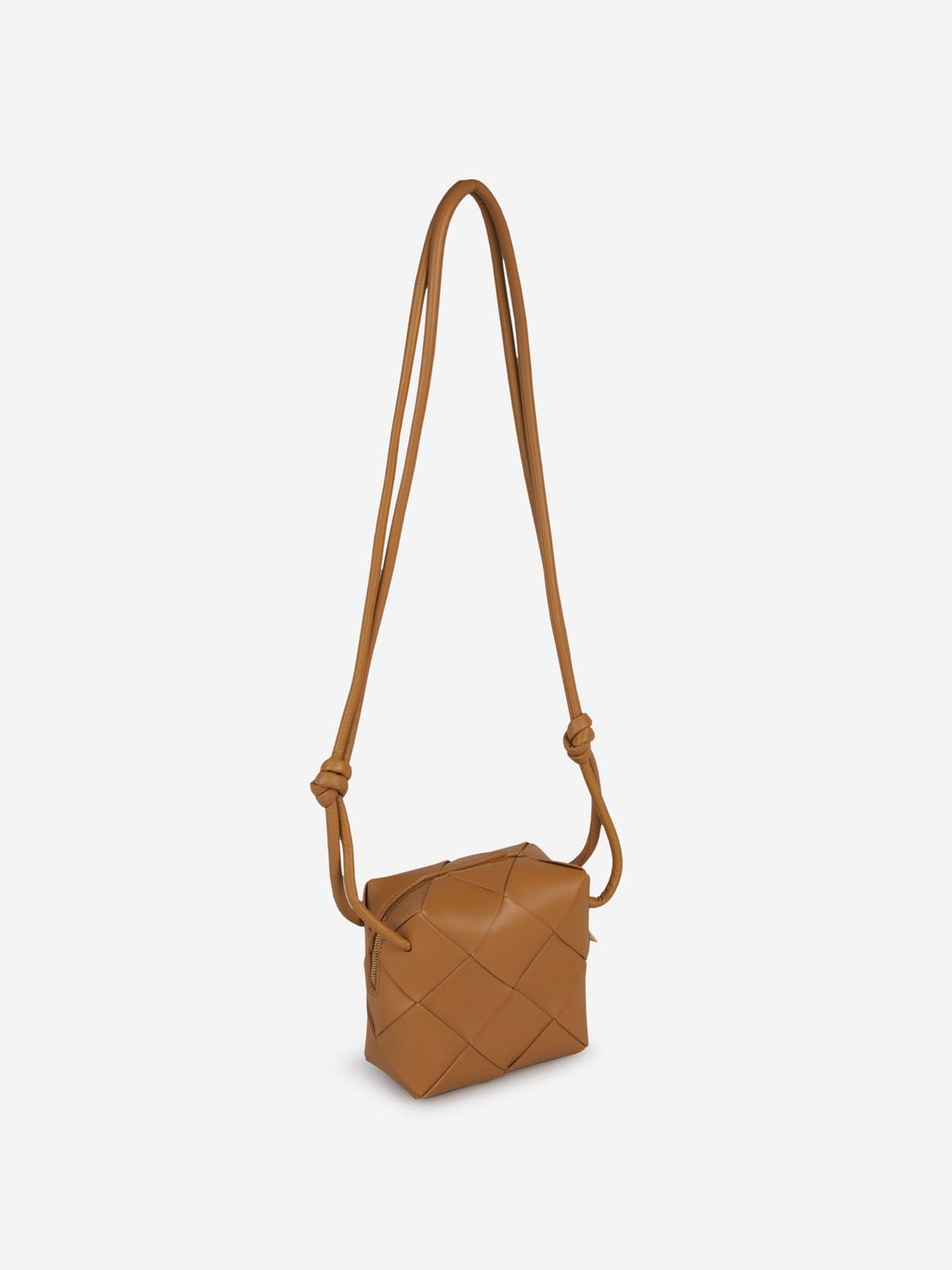Mini Cassette Crossbody Bag Bottega veneta оригінал – Купити в Україні – вид ззаду