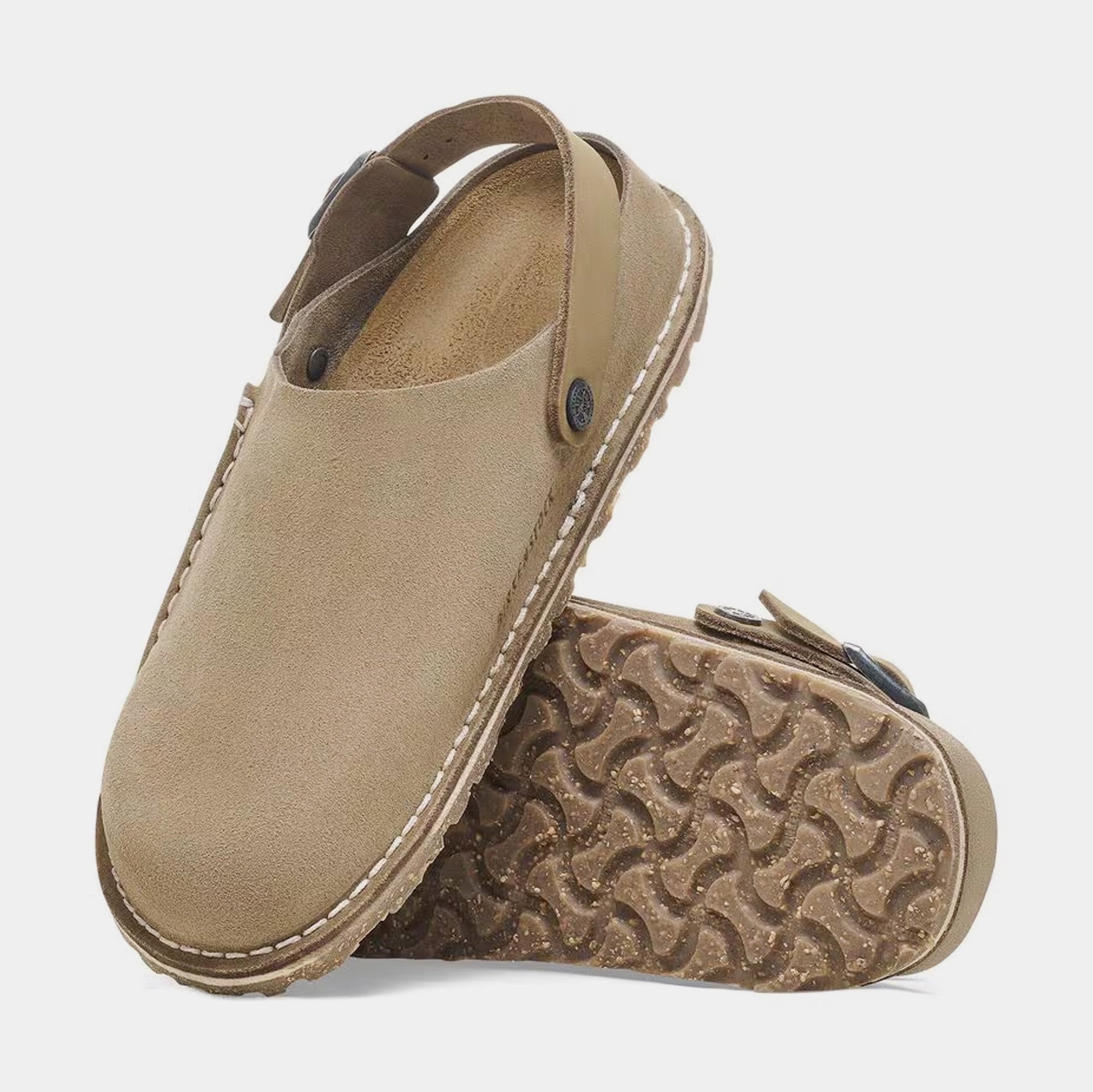 Lutry Premium Suede Mens Sandals Birkenstock – Гарантія оригінальності – збільшений вид - BIRKENSTOCK