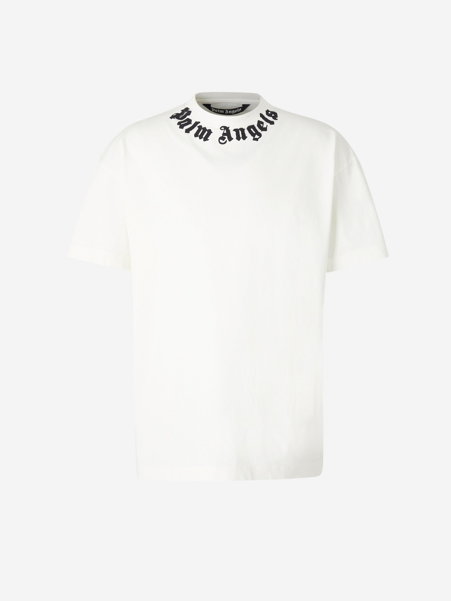 Оригінальна Logo Cotton T-Shirt Palm angels – вид ззаду