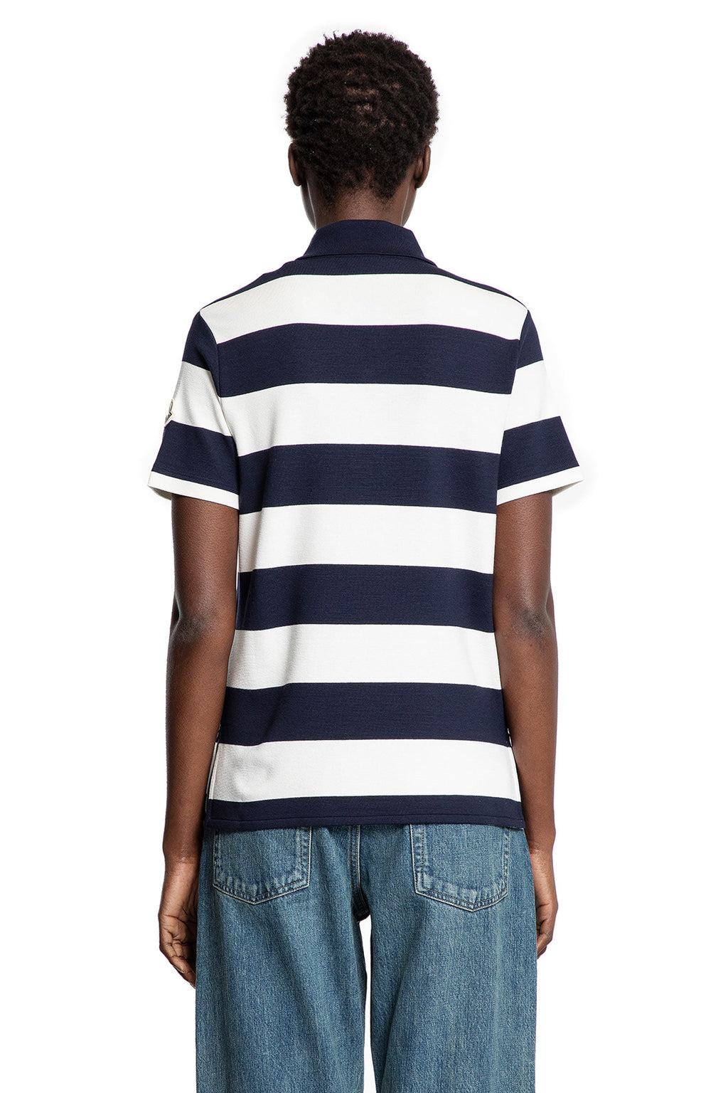 Оригінальна Striped Polo Shirt Moncler – детальний вид
