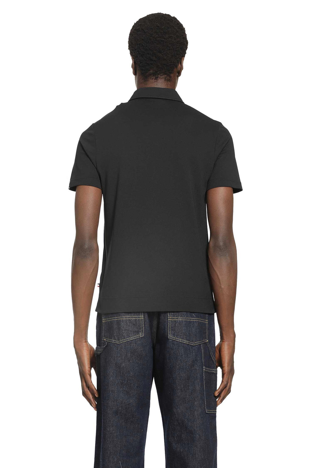 Оригінальна Logo Patch Polo Shirt Moncler – детальний вид