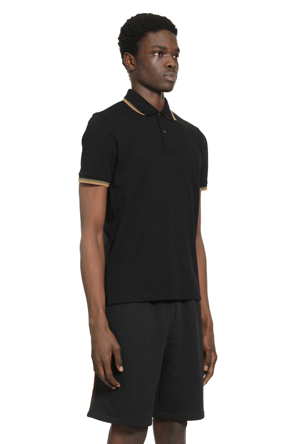 Double Collar Polo Shirt Moncler – Гарантія оригінальності – вид ззаду