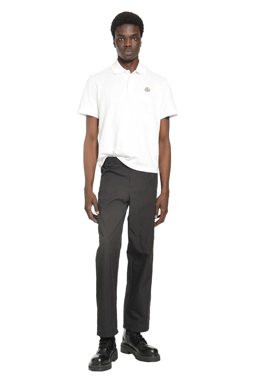 Оригінальна Cotton Piqué Polo Shirt Moncler – збільшений вид