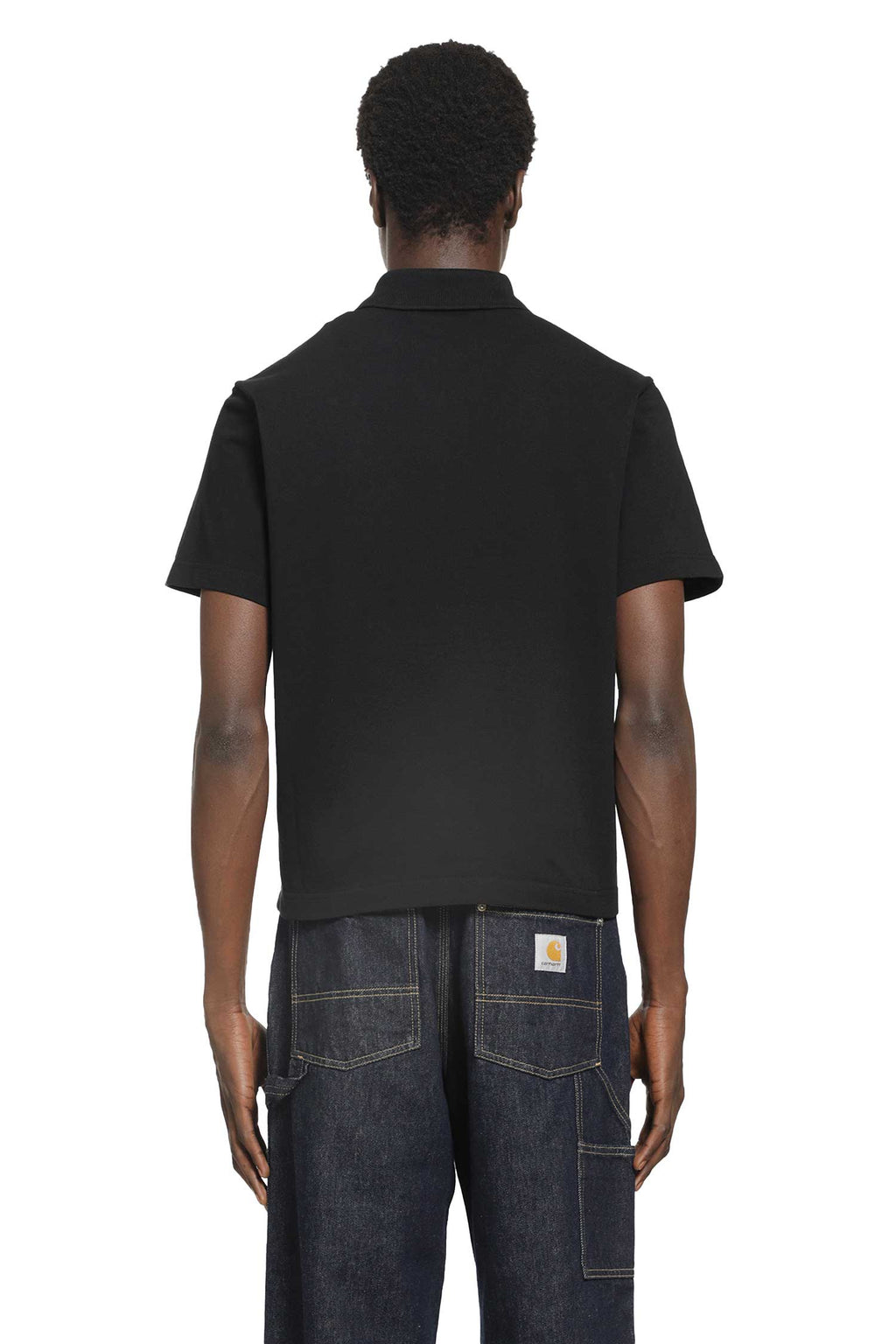 Оригінальна Cotton Piqué Polo Shirt Moncler – детальний вид