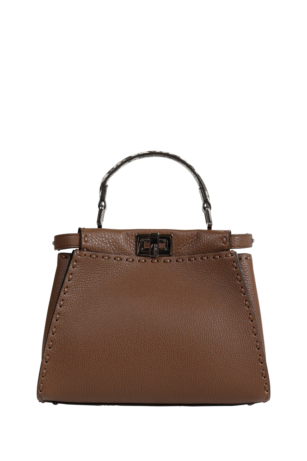 Mini Peekaboo Leather Top Handle Bag Fendi оригінал – Купити в Україні – детальний вид