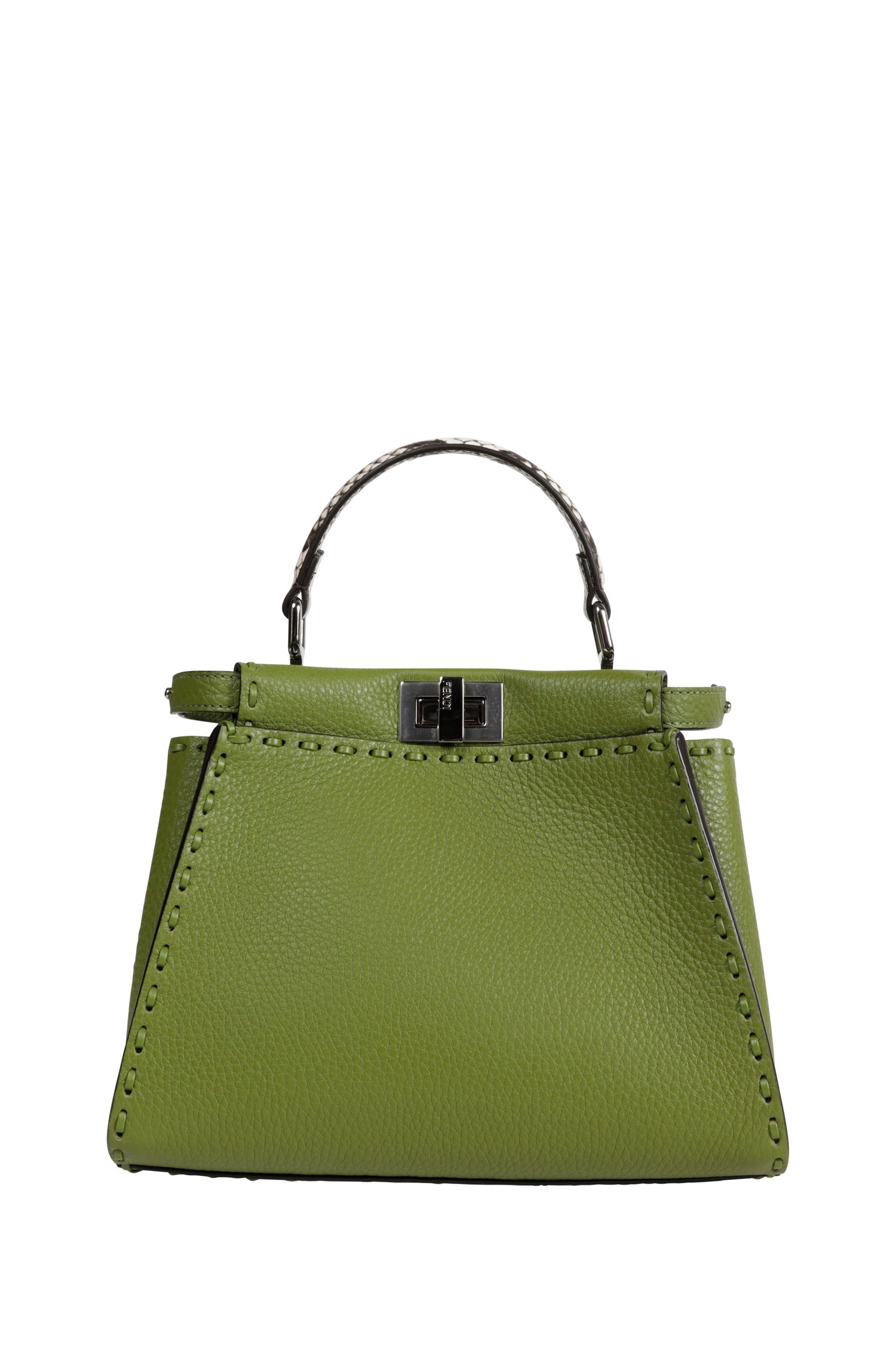 Mini Peekaboo Leather Top Handle Bag Fendi оригінал – Купити в Україні – детальний вид