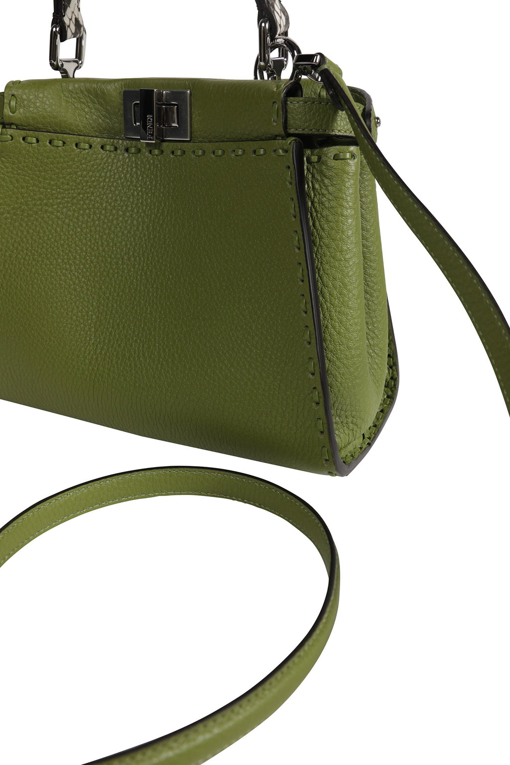 Mini Peekaboo Leather Top Handle Bag Fendi оригінал – Купити в Україні – збільшений вид