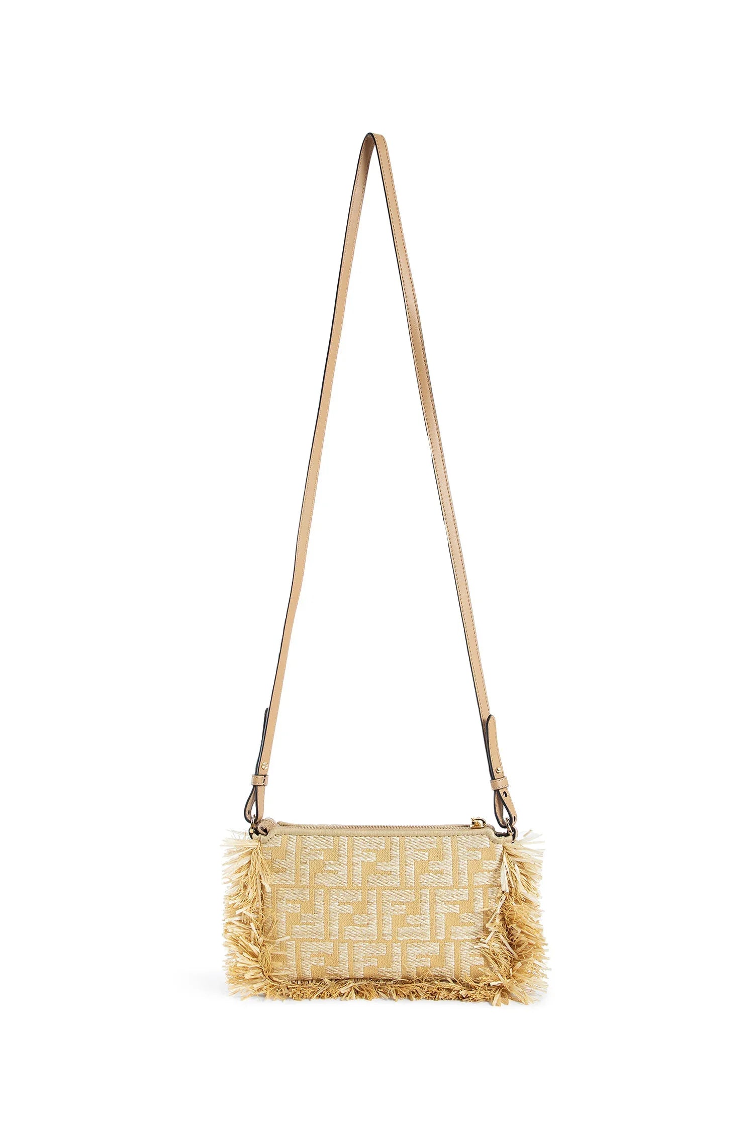 Raffia Ff Baguette Pouch Fendi – Гарантія оригінальності – детальний вид