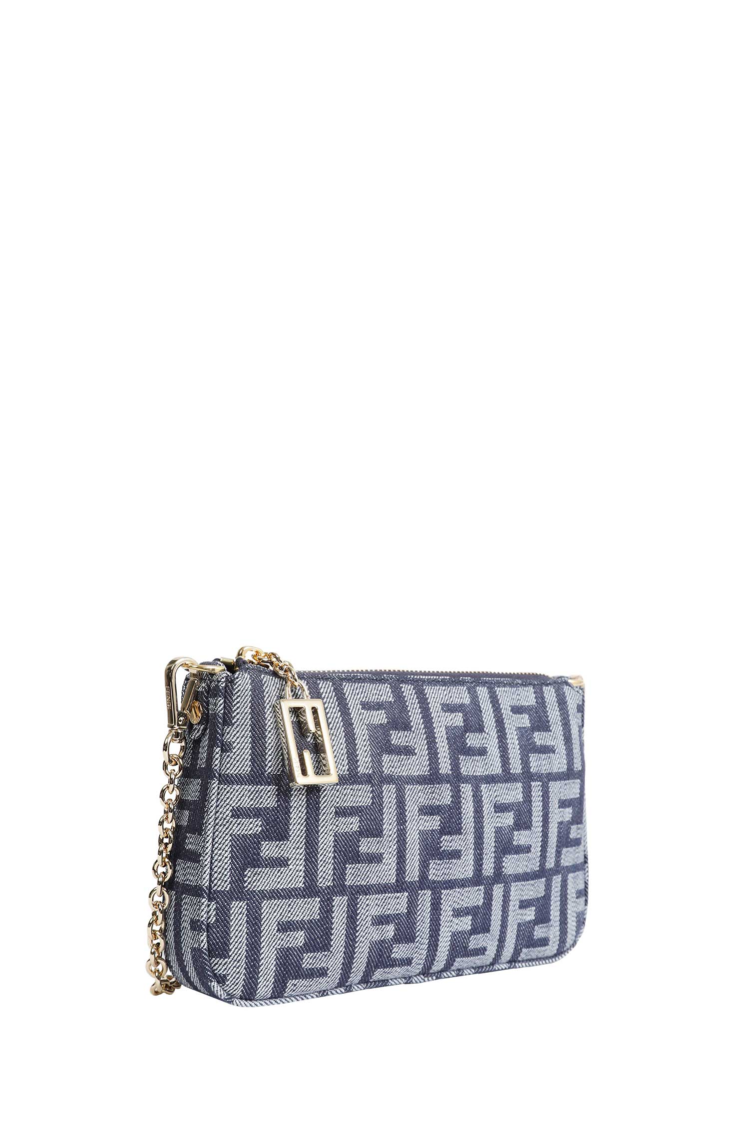 Ff Jacquard Baguette Pouch Fendi оригінал – Купити в Україні – вид ззаду