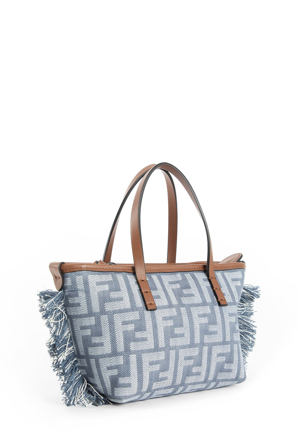 Mini Roll Denim-Effect Ff Tote Fendi оригінал – Купити в Україні – вид ззаду