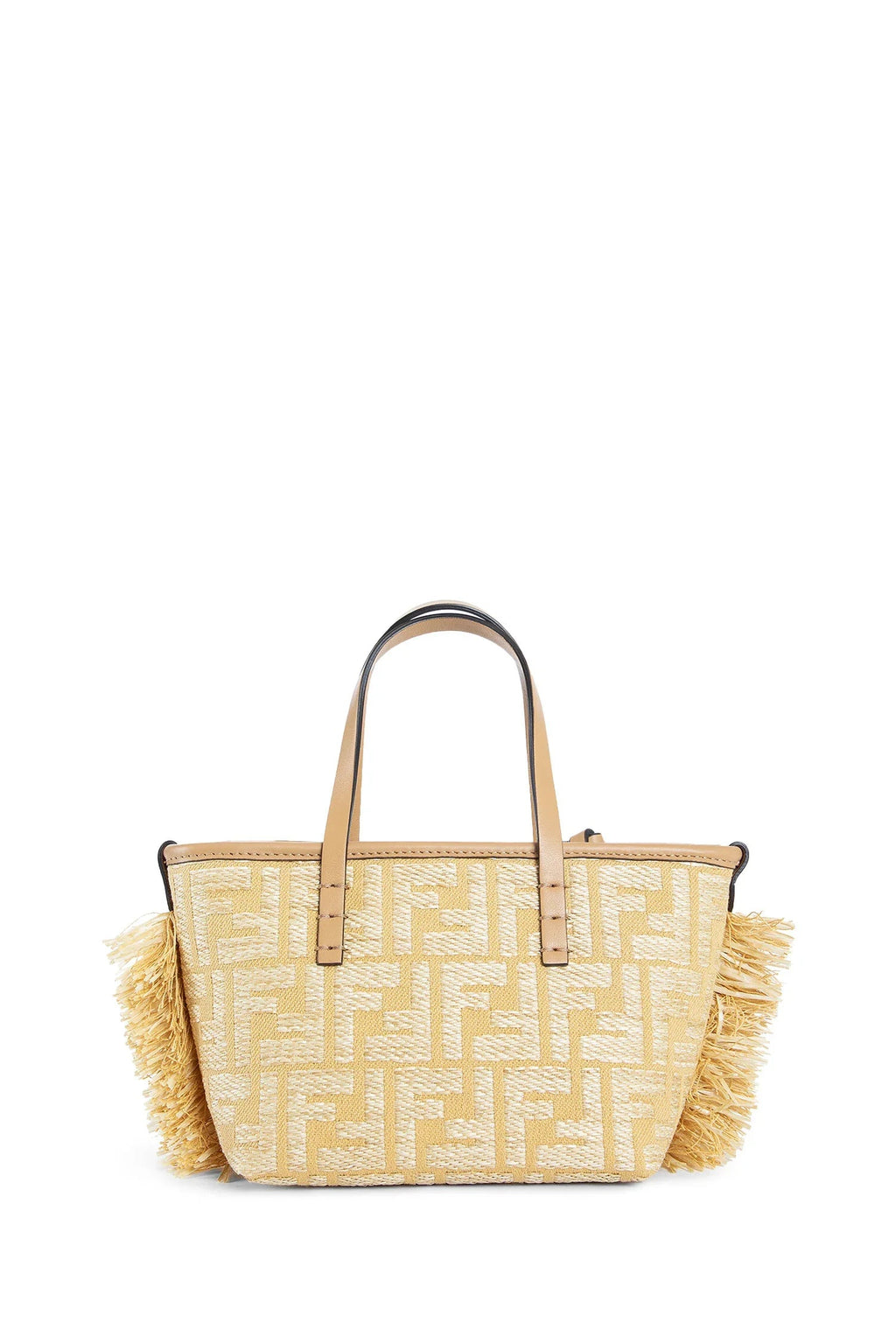 Mini Roll Jacquard Fabric Bag Fendi – Гарантія оригінальності – детальний вид