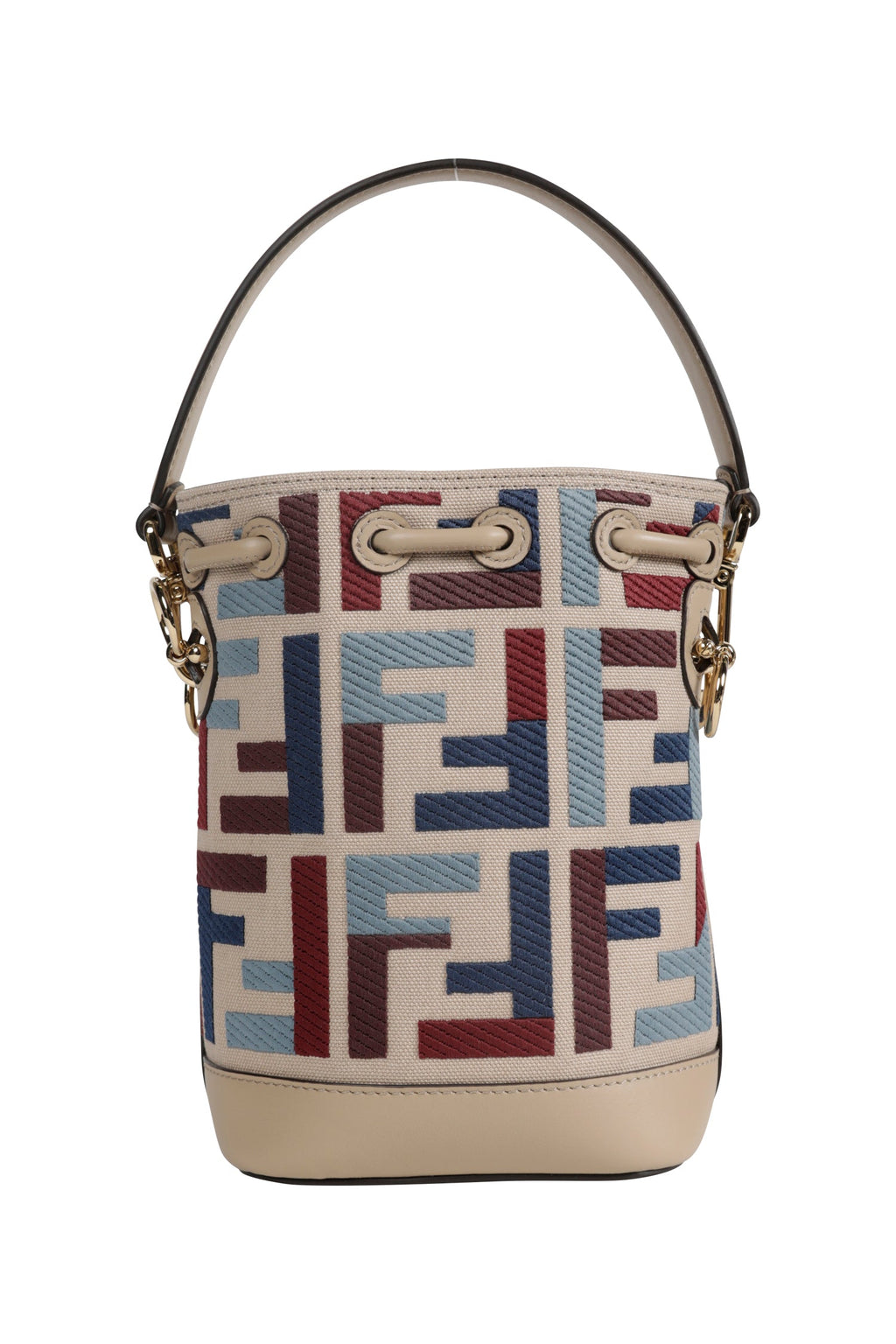 Оригінальна Mon Tresor Canvas Mini Bucket Bag Fendi – детальний вид