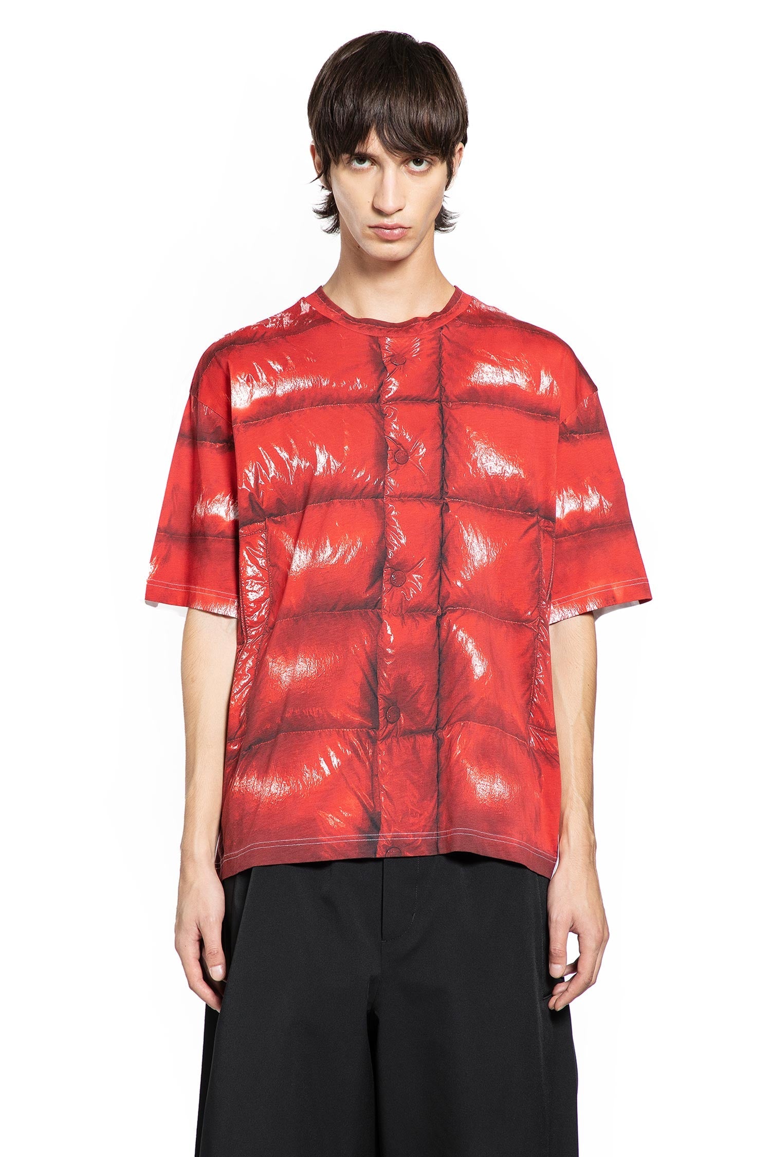Asap Rocky Collaboration Cotton T-Shirt Moncler оригінал – Купити в Україні – вид ззаду