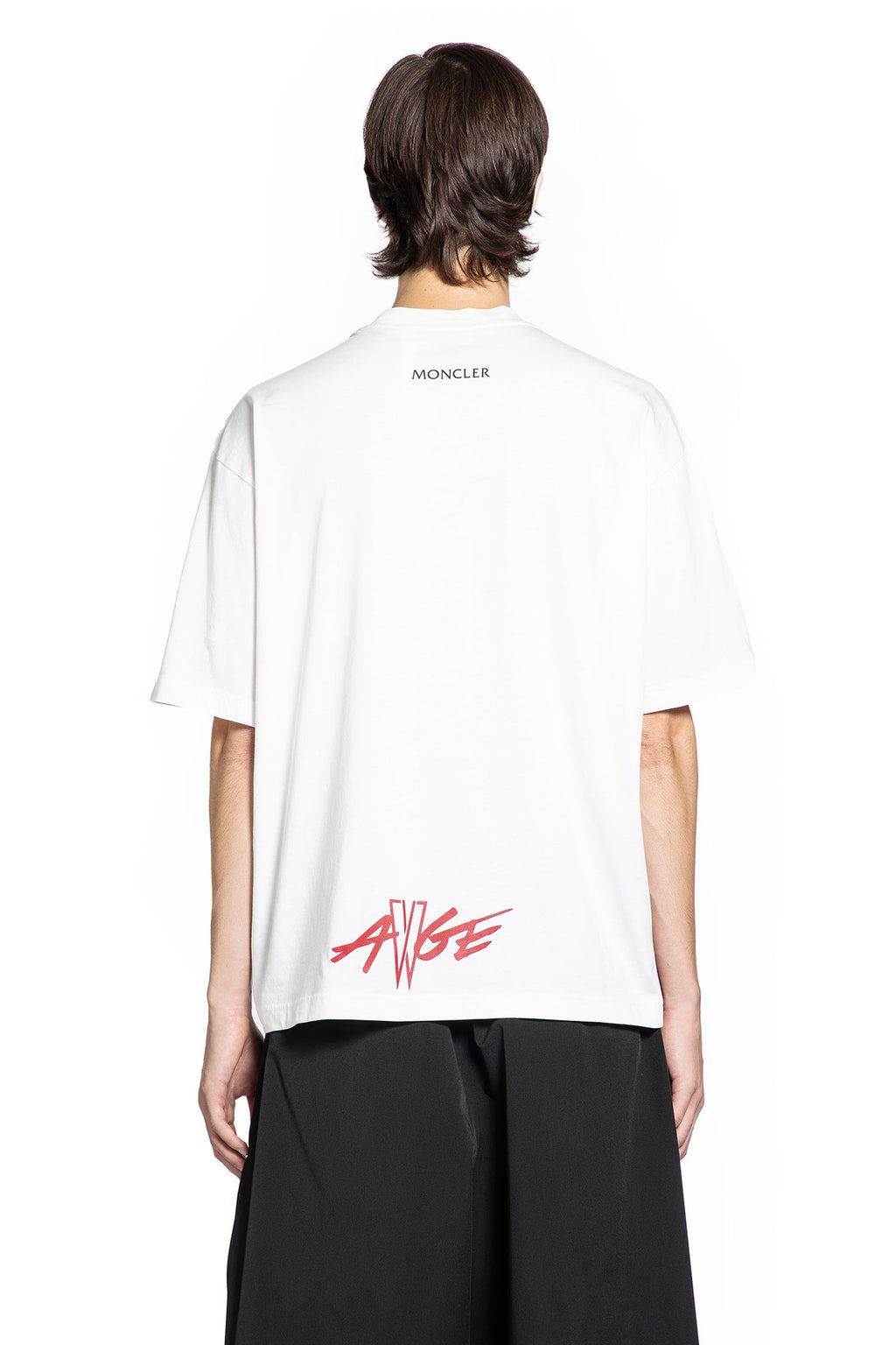Asap Rocky Collaboration Cotton T-Shirt Moncler оригінал – Купити в Україні – збільшений вид