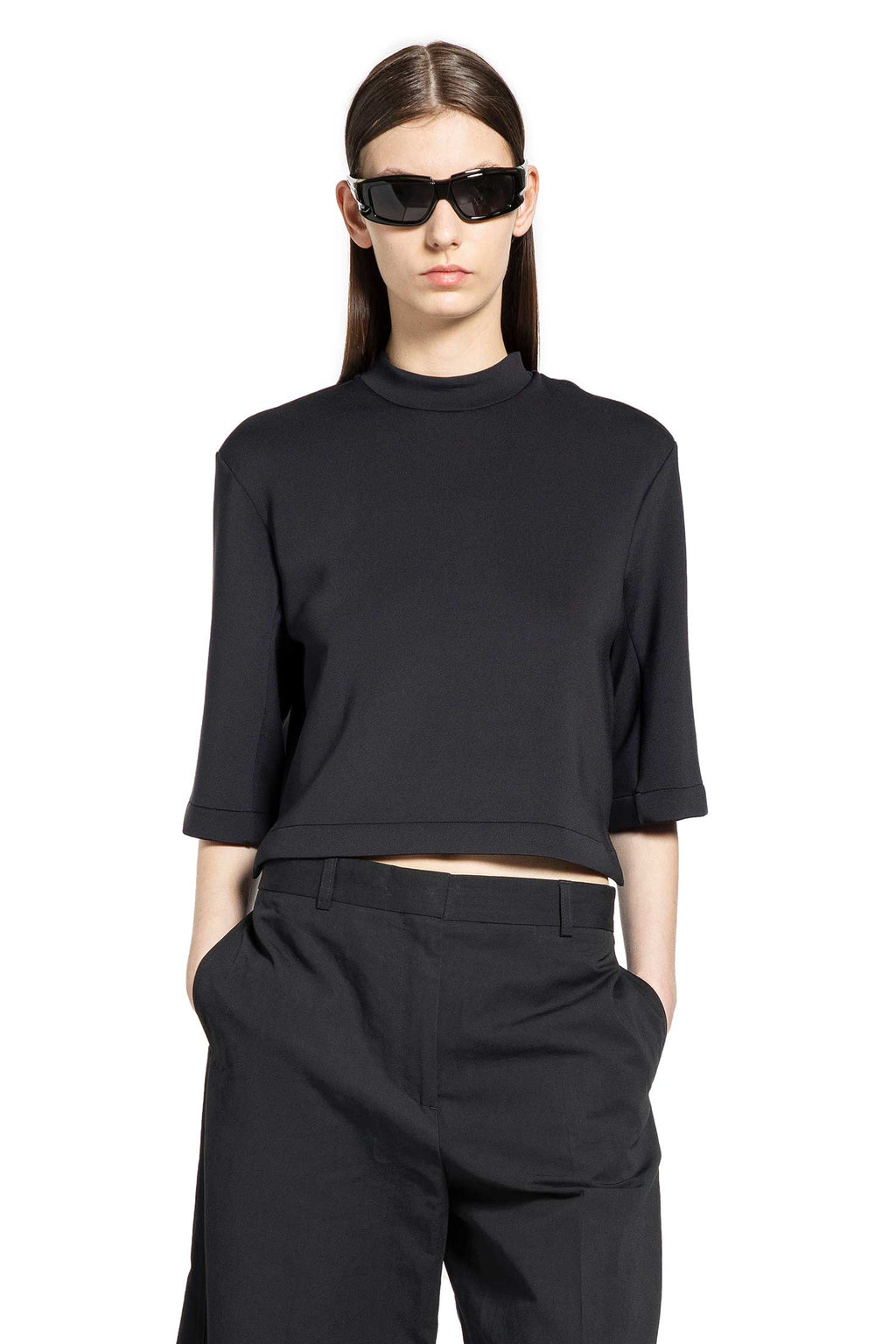 Оригінальна Ee72 Collaboration Neoprene T-Shirt Moncler – боковий вид