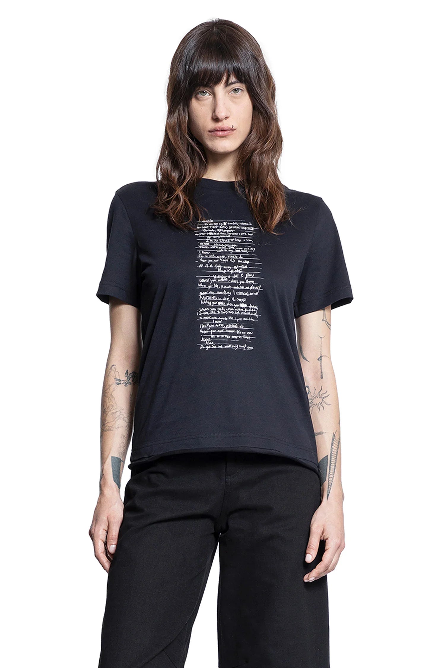 Оригінальна Willow Smith Collaboration Printed T-Shirt Moncler – боковий вид