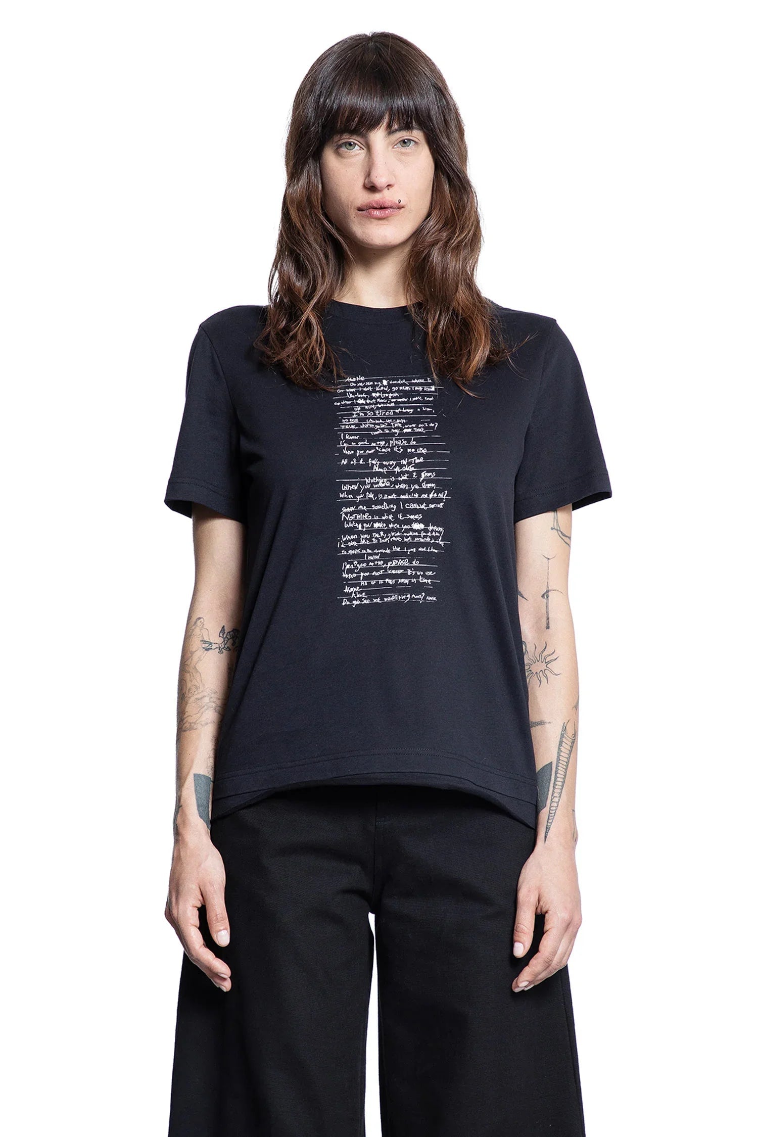 Оригінальна Willow Smith Collaboration Printed T-Shirt Moncler – вид ззаду