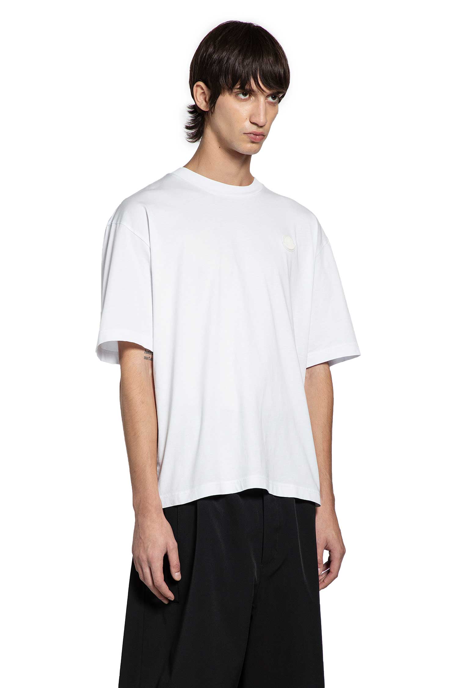 Оригінальна Asap Rocky Cotton T-Shirt Moncler – вид ззаду
