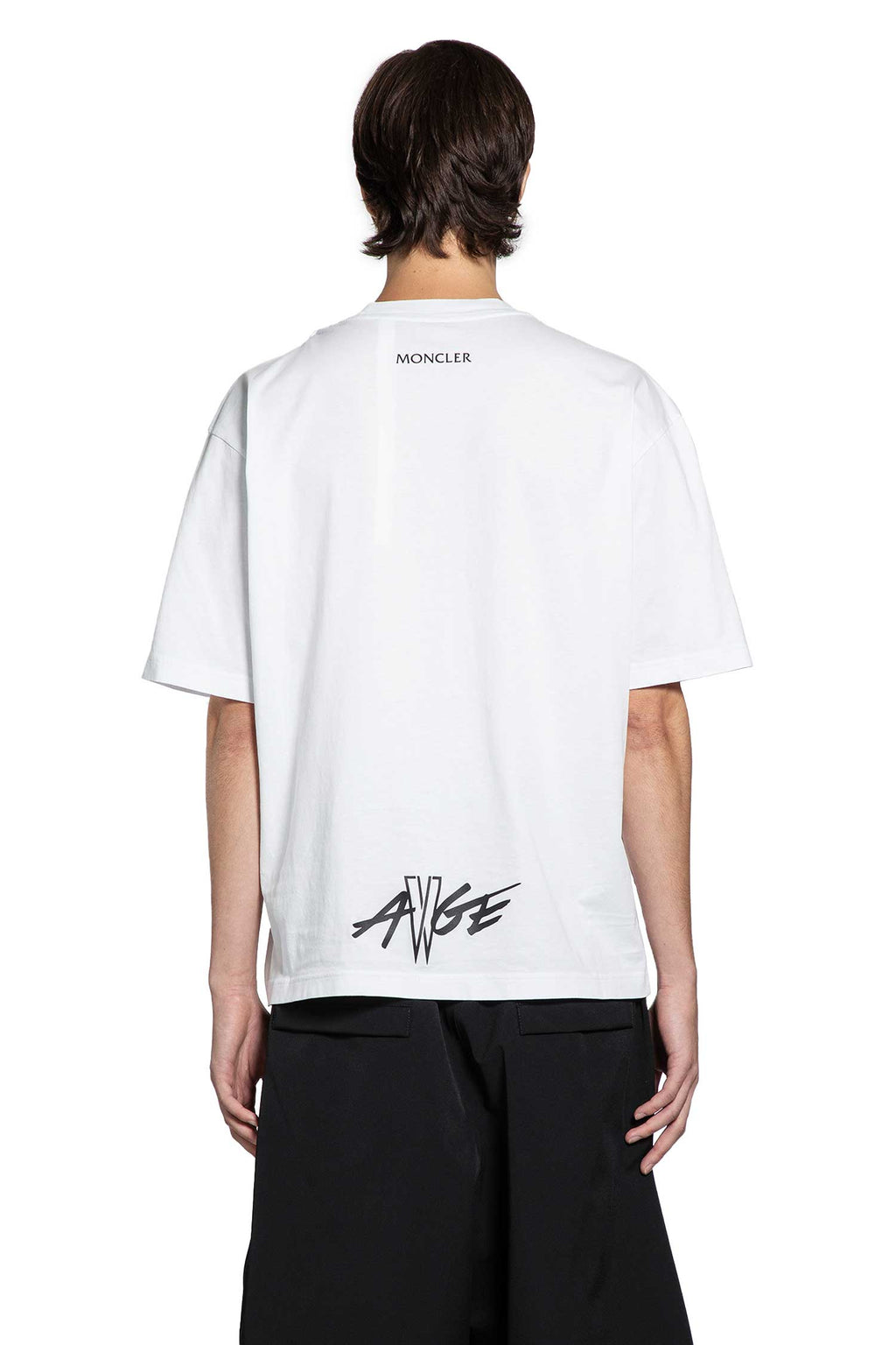 Оригінальна Asap Rocky Cotton T-Shirt Moncler – детальний вид