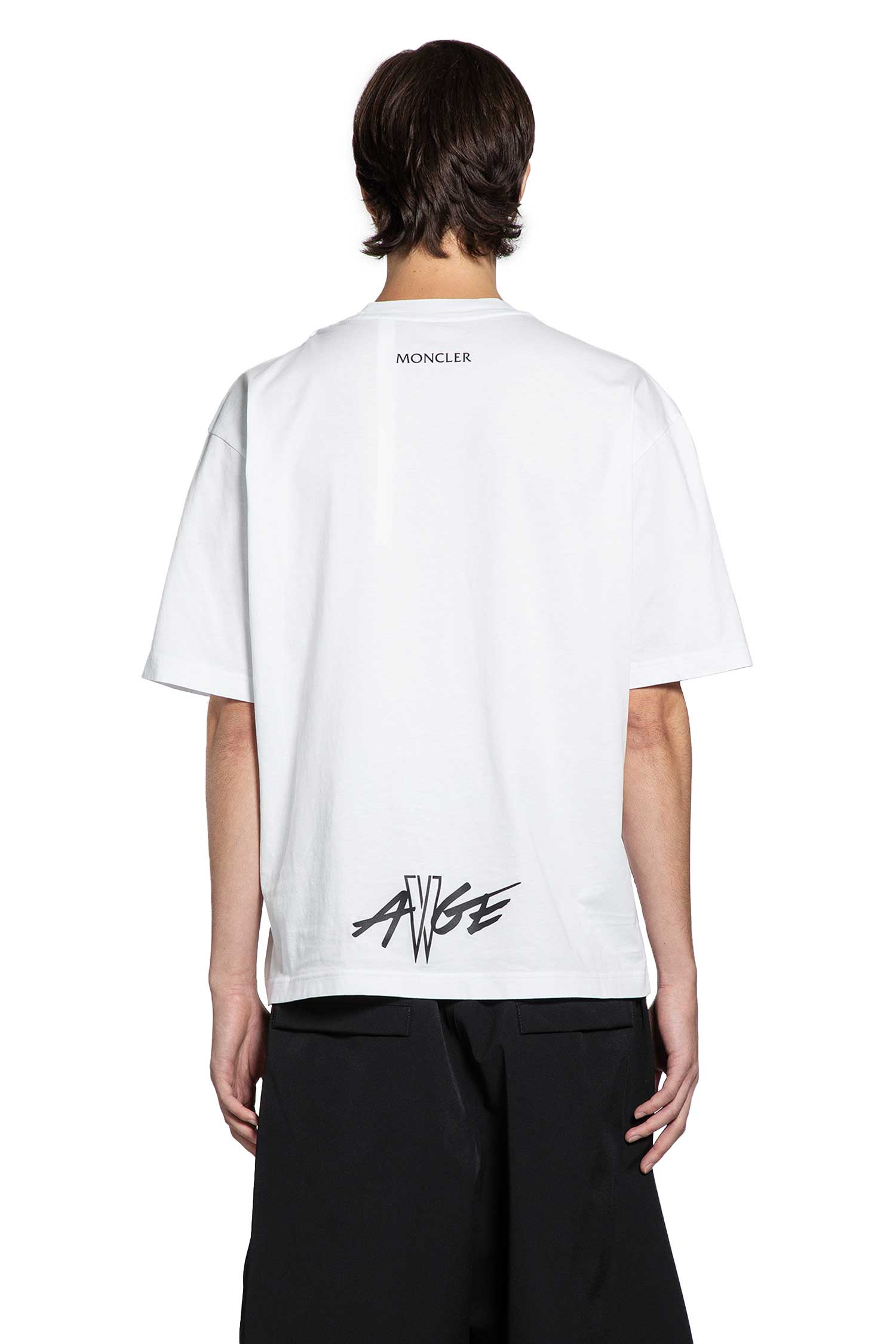 Оригінальна Asap Rocky Cotton T-Shirt Moncler – детальний вид