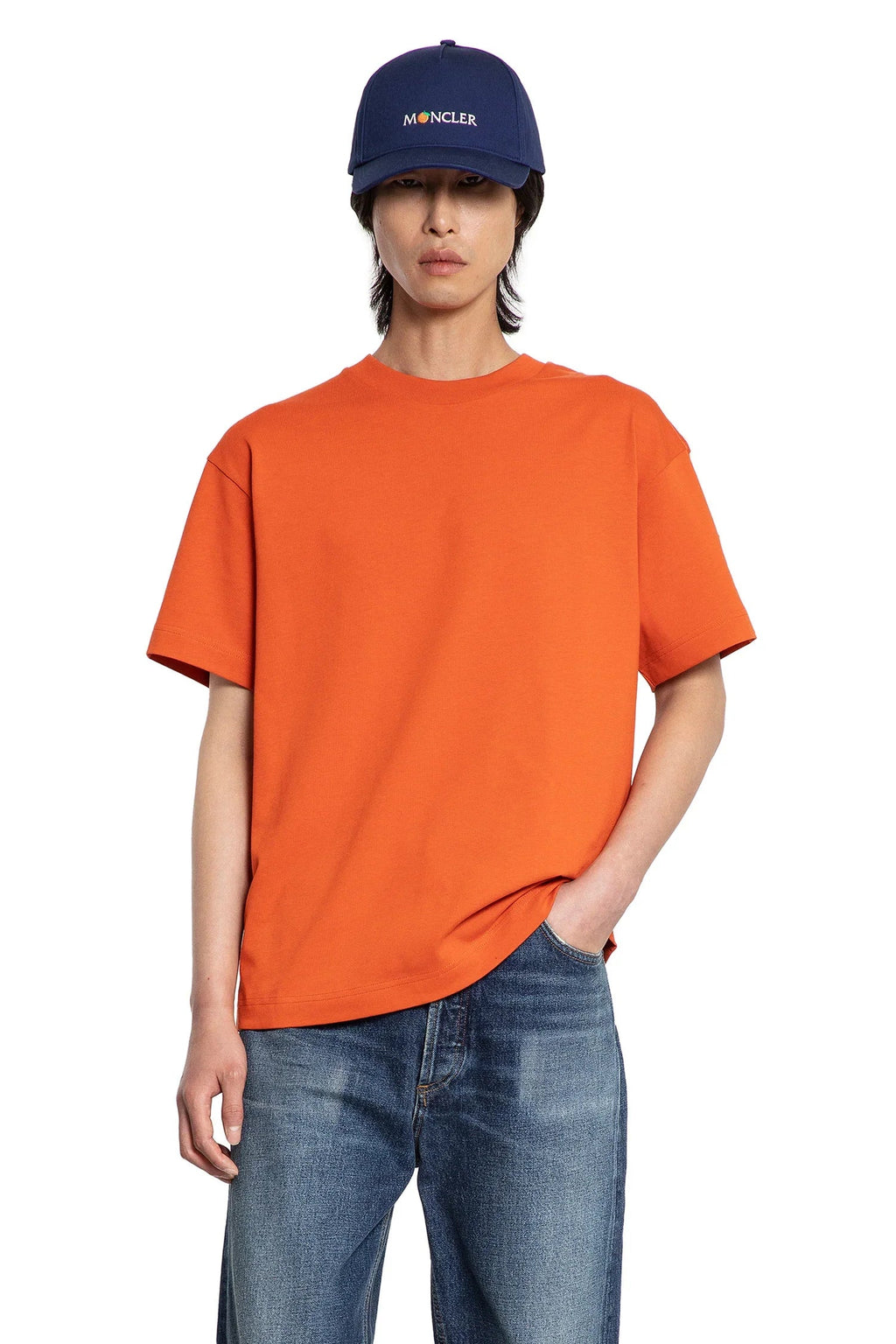 Gilga Farm Collaboration Cotton T-Shirt Moncler оригінал – Купити в Україні – боковий вид