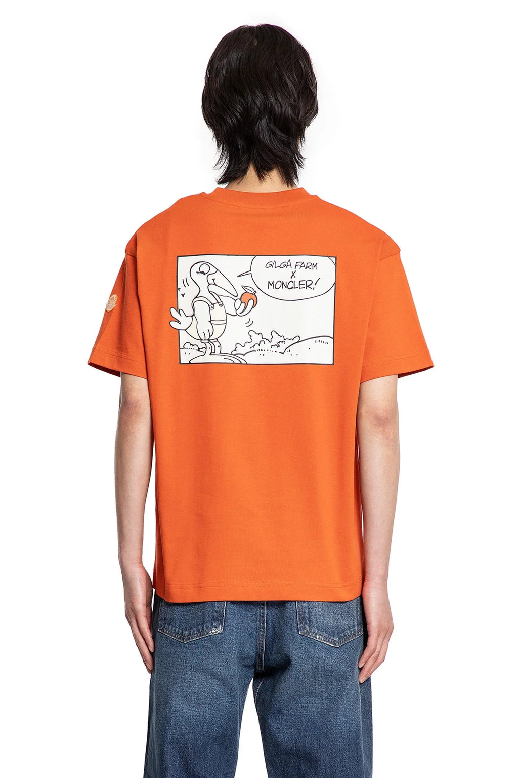 Gilga Farm Collaboration Cotton T-Shirt Moncler оригінал – Купити в Україні – збільшений вид