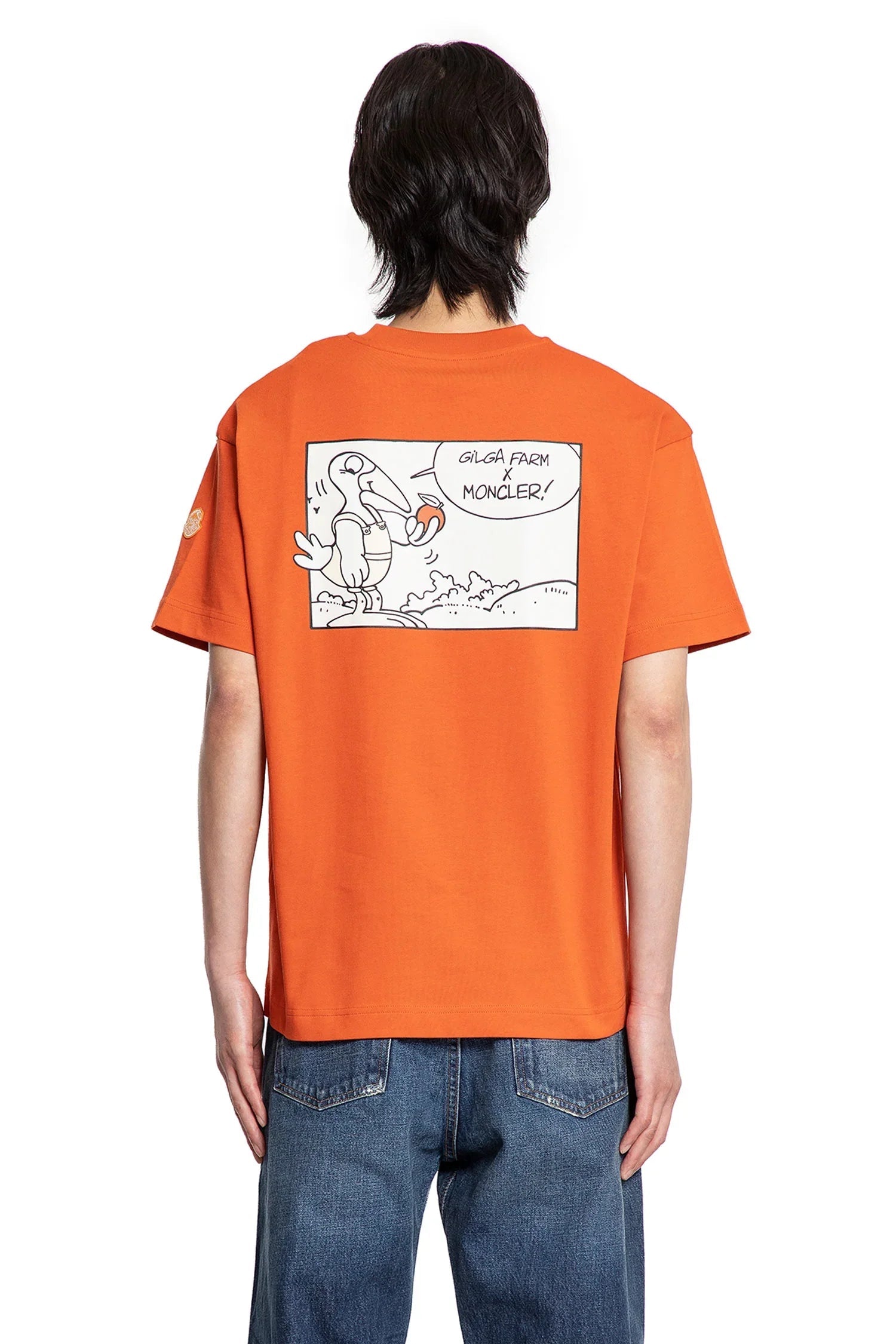 Gilga Farm Collaboration Cotton T-Shirt Moncler оригінал – Купити в Україні – збільшений вид