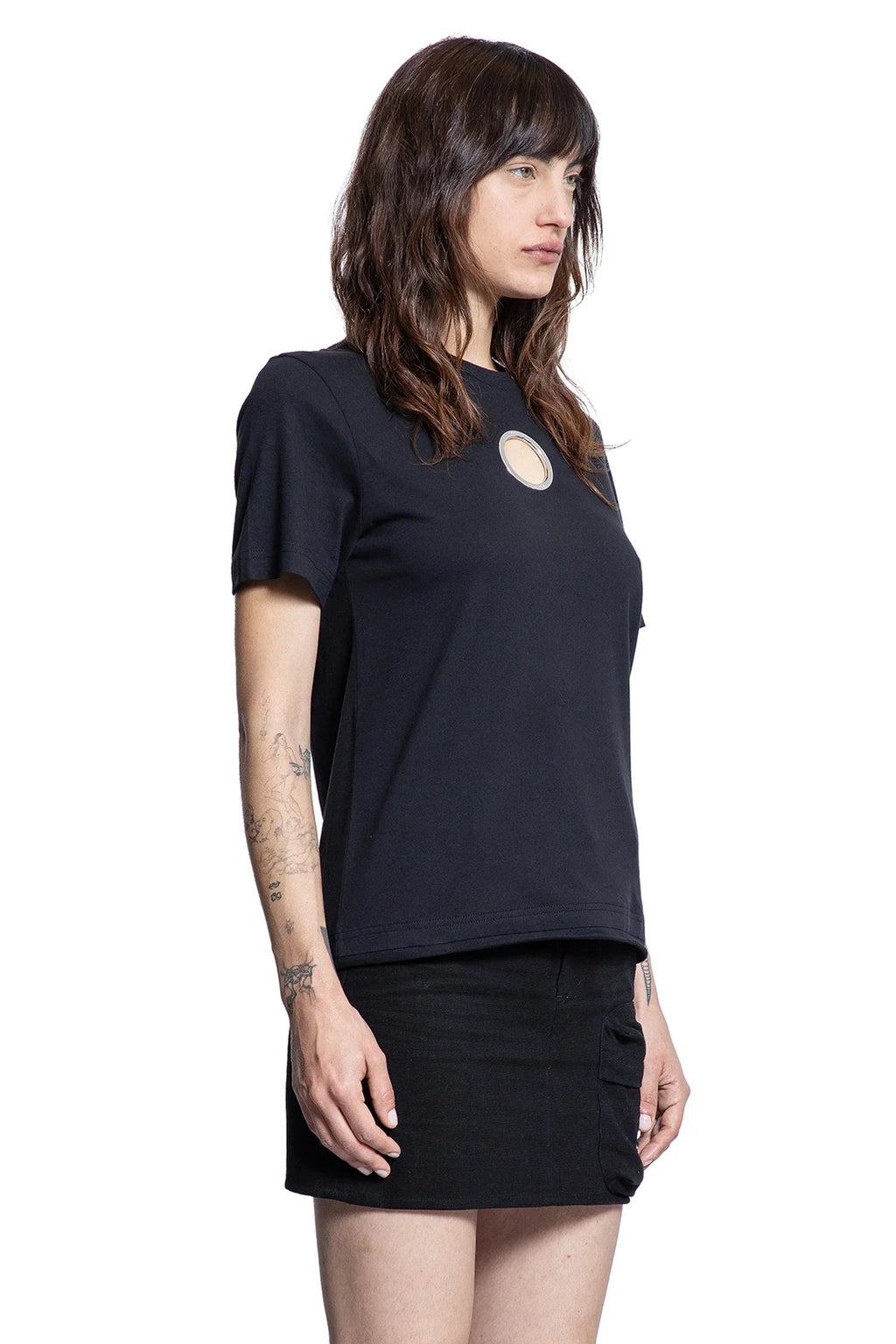 Willow Smith Collaboration Eyelet T-Shirt Moncler – Гарантія оригінальності – вид ззаду