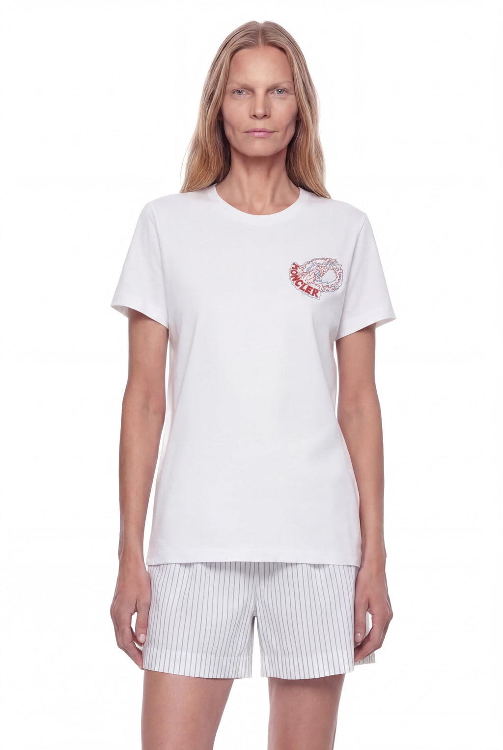 Оригінальна Graphic Logo T-Shirt Moncler – боковий вид