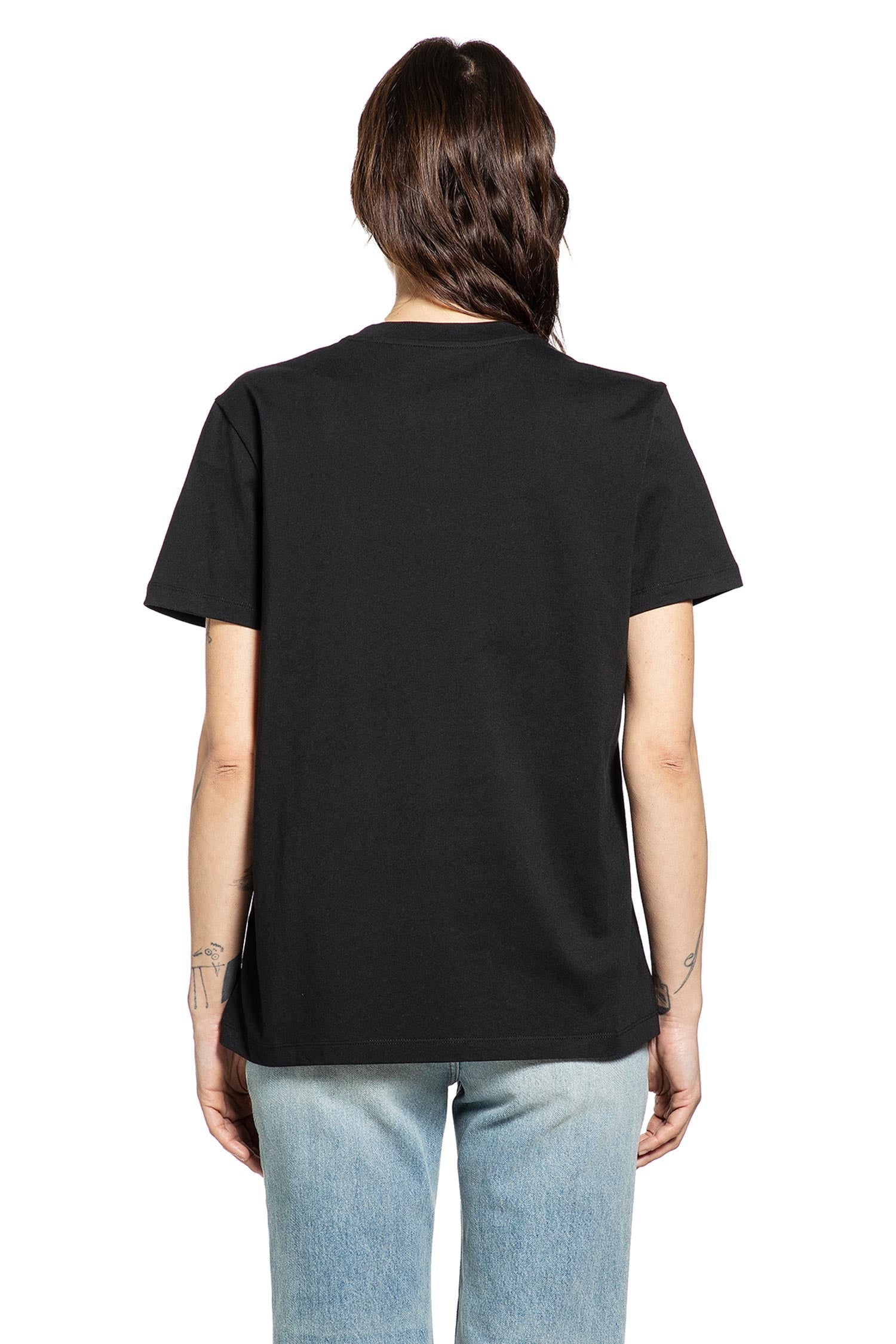Оригінальна Embroidered Tonal Logo Cotton T-Shirt Moncler – детальний вид