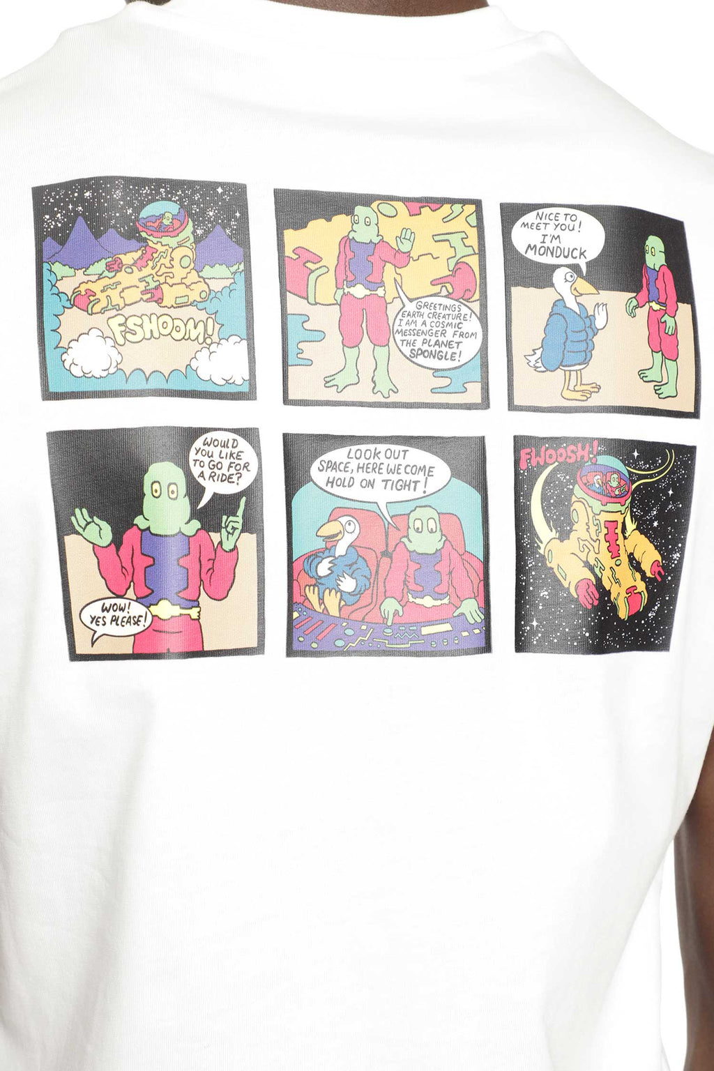 Space Monduck T-Shirt Moncler – Гарантія оригінальності – збільшений вид